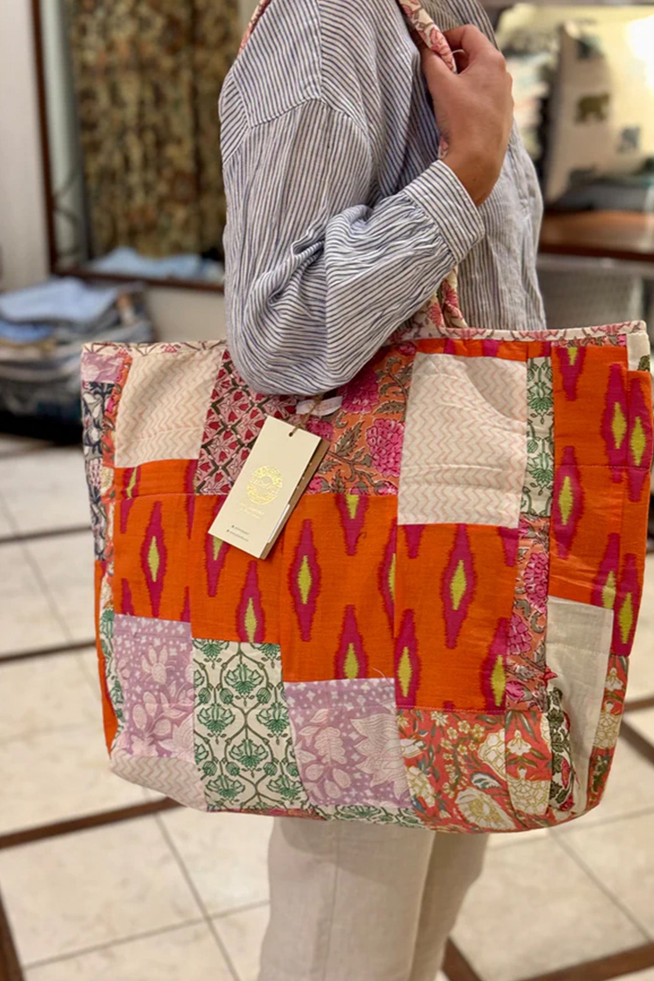 Patchwork Tote bag