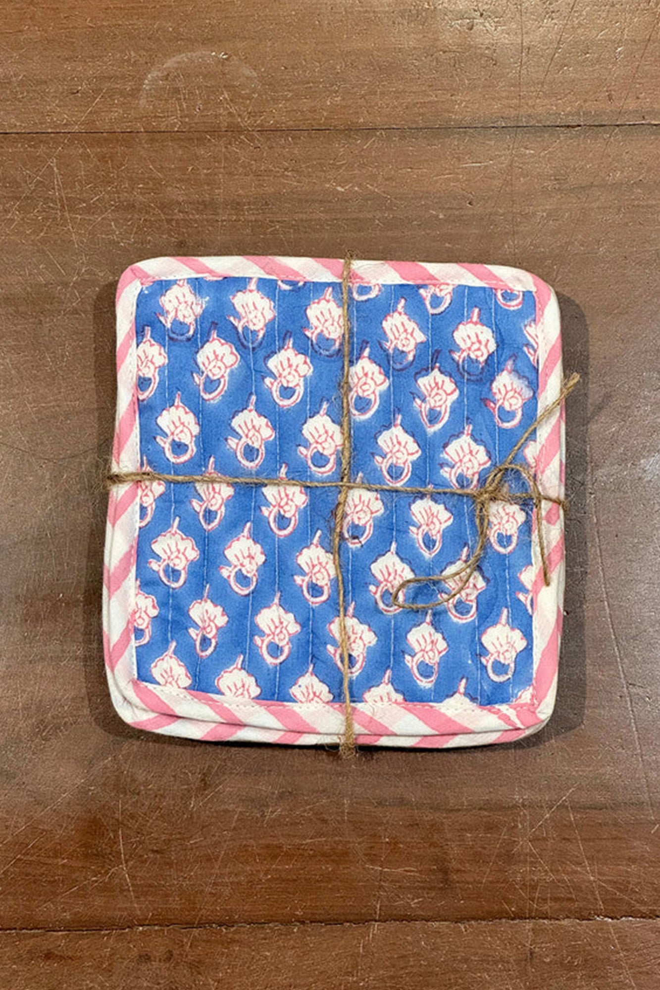 Blue Booti Coasters Set
