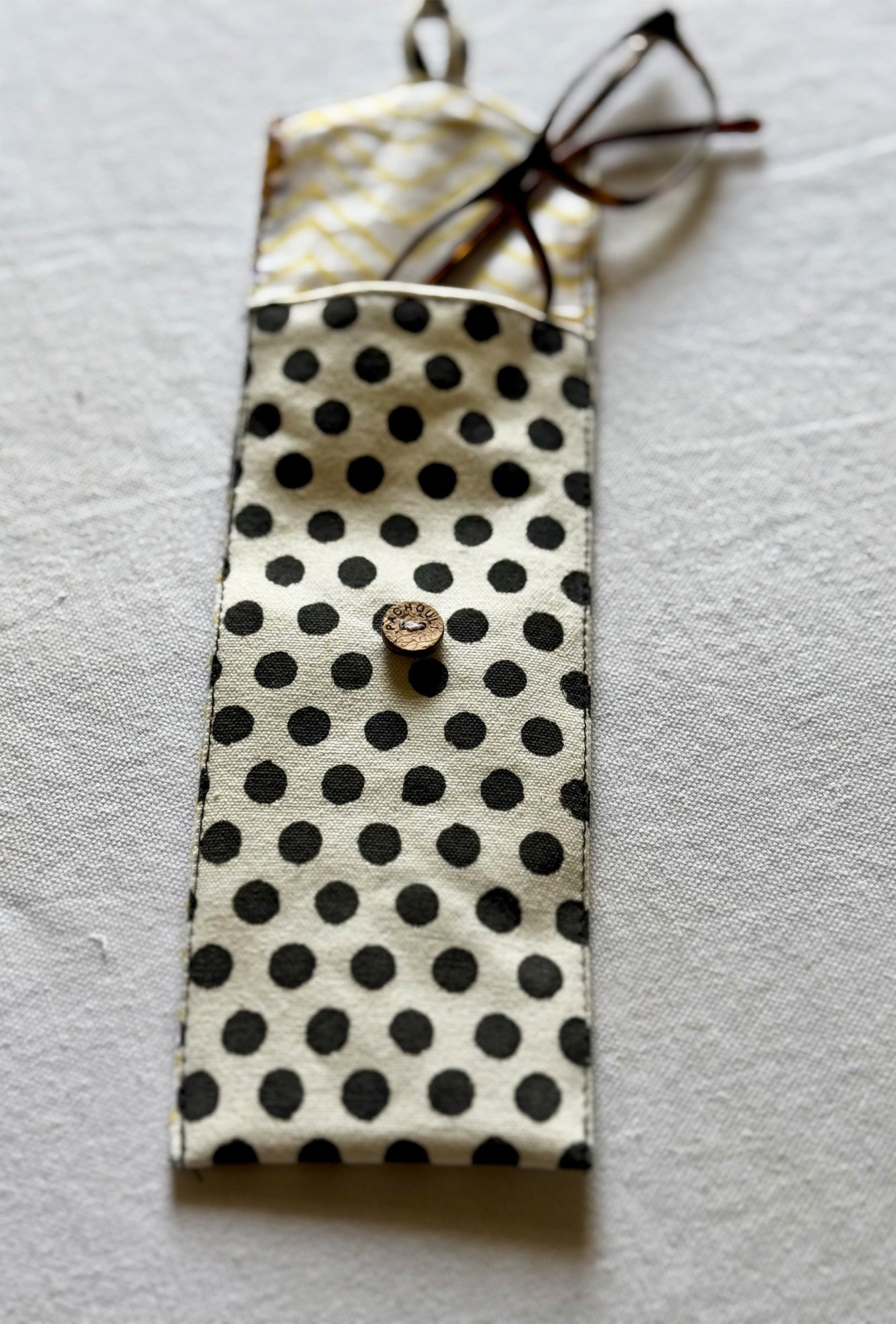 Black Dots Specs Cover