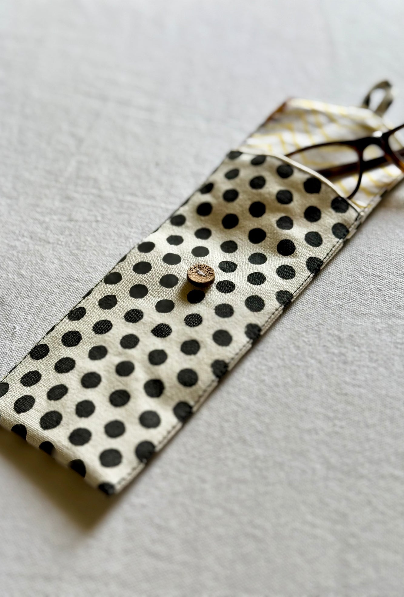 Black Dots Specs Cover