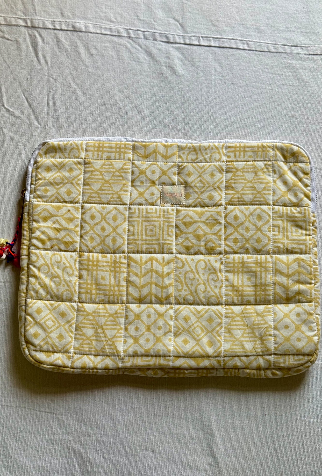 Yellow Patch Laptop Sleeve