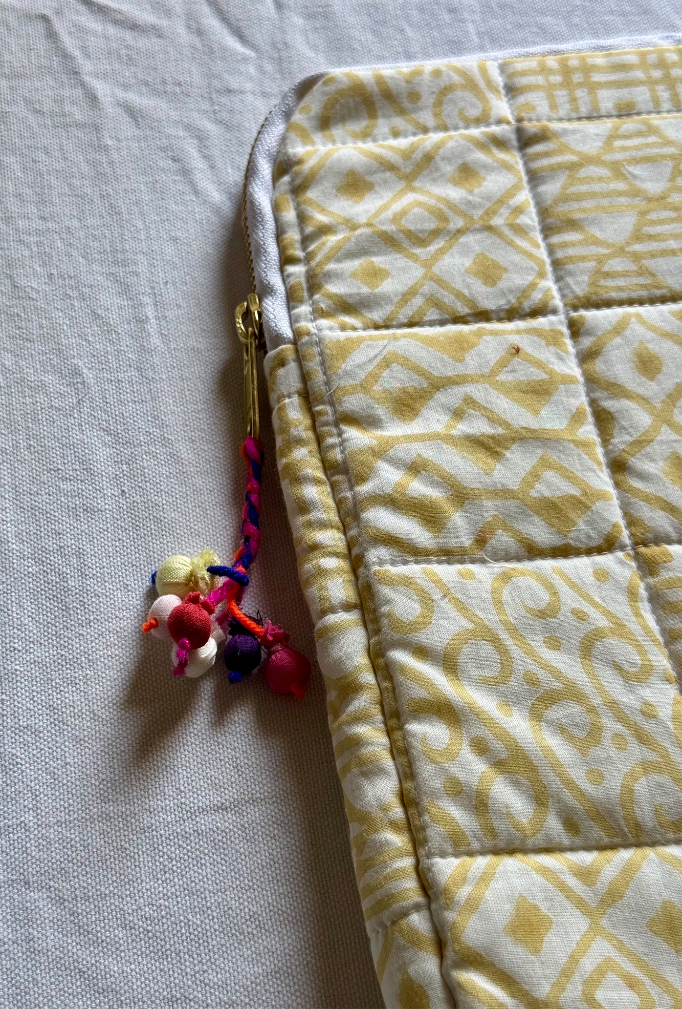 Yellow Patch Laptop Sleeve