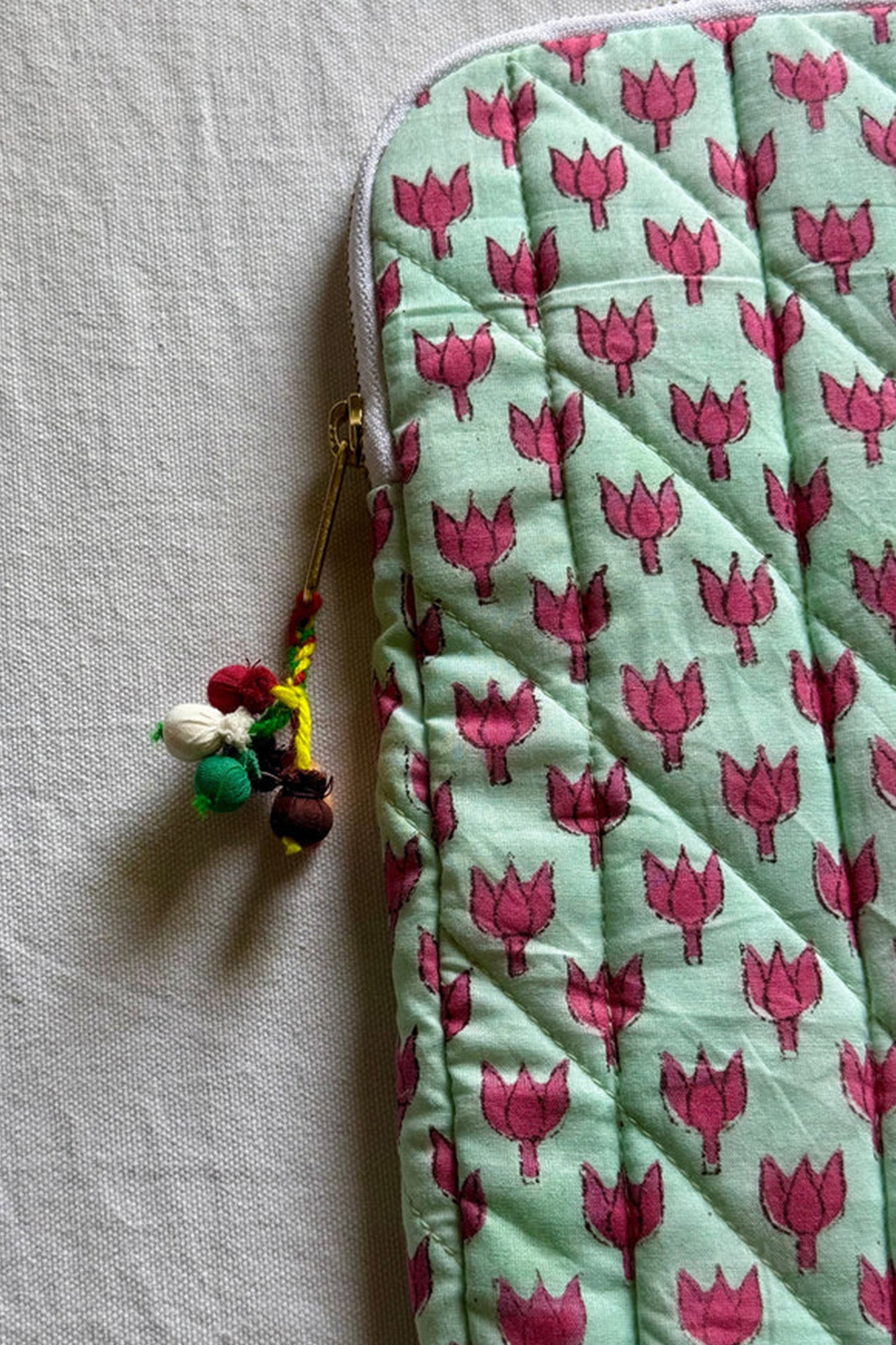 Tulip Pink Laptop Sleeve