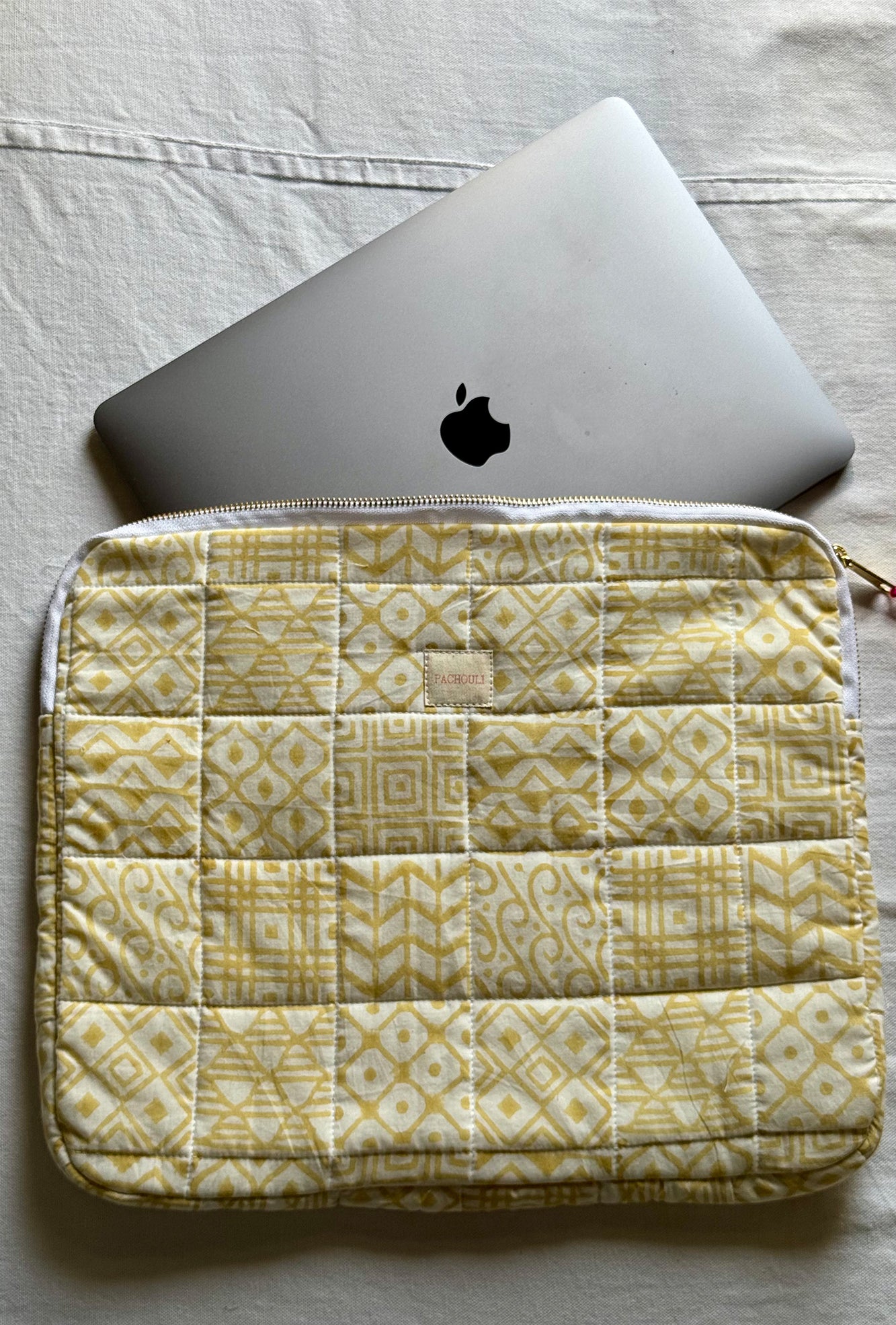 Yellow Patch Laptop Sleeve