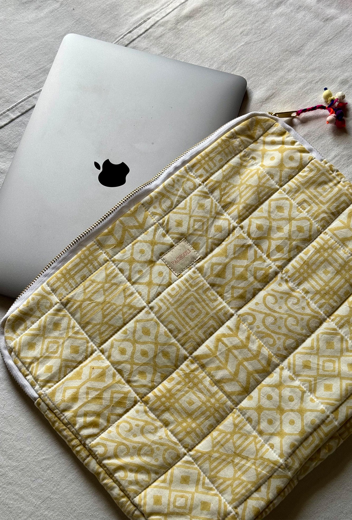 Yellow Patch Laptop Sleeve