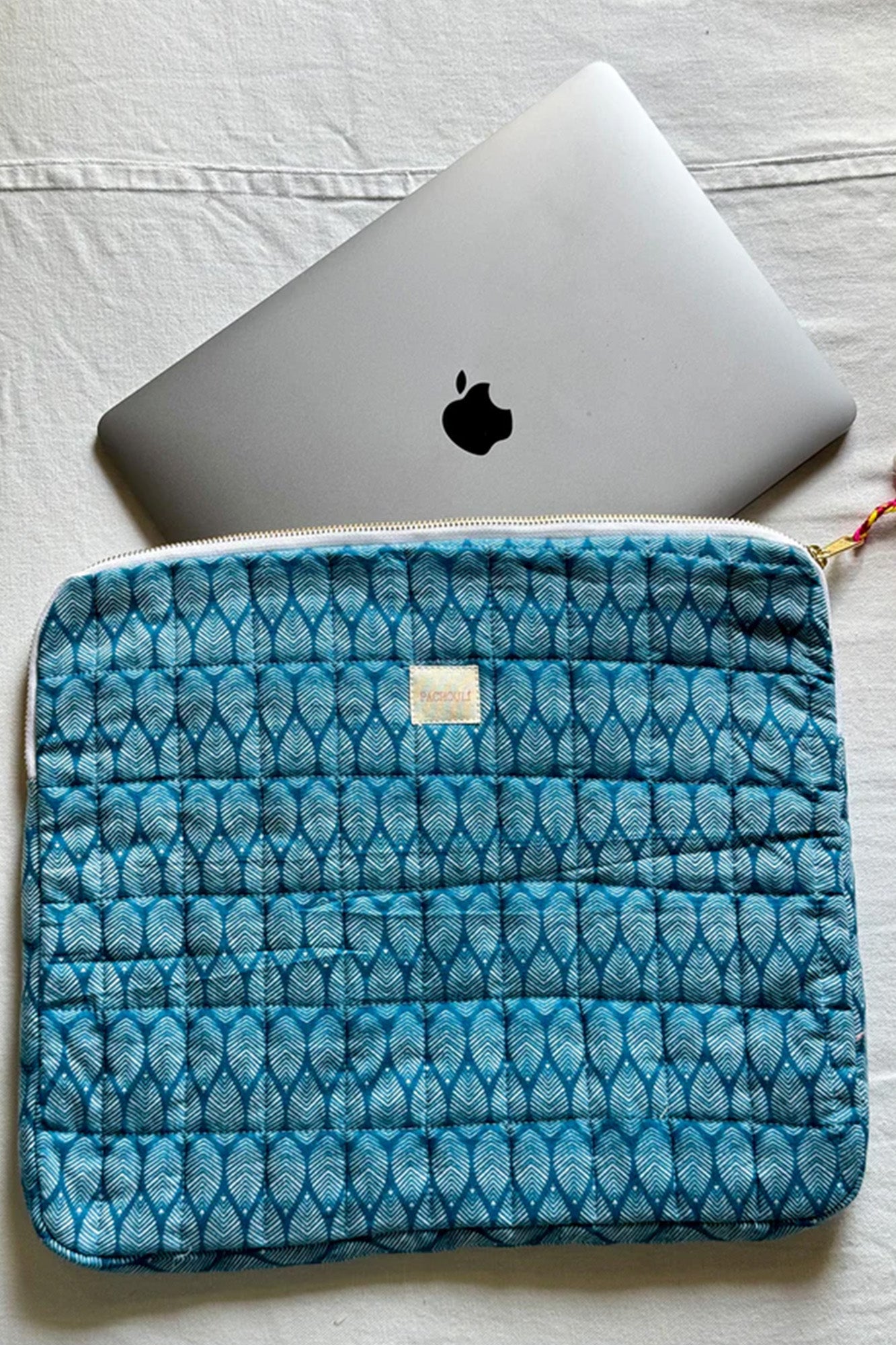 Leafage Blue Laptop Sleeve