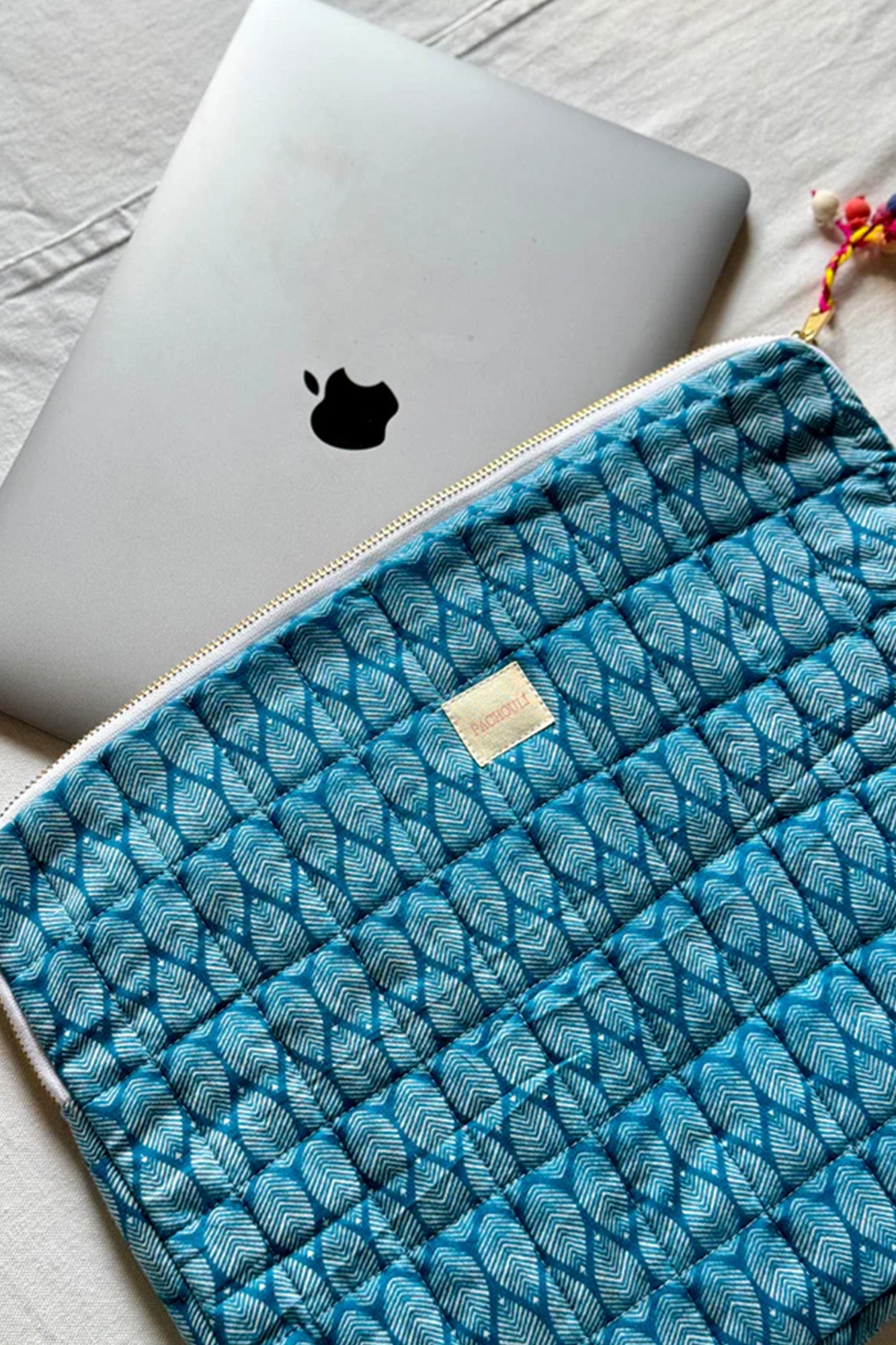 Leafage Blue Laptop Sleeve