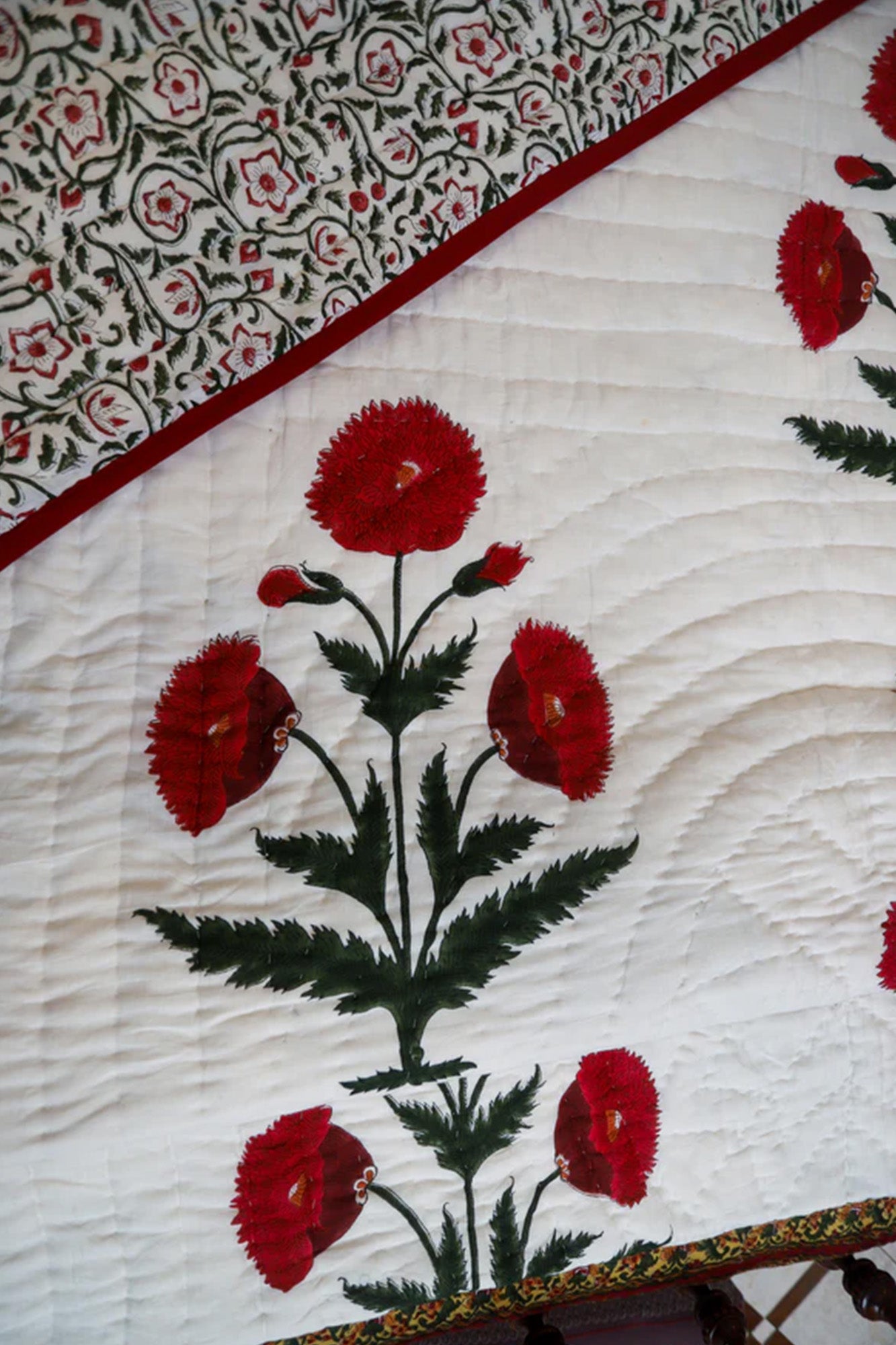 Dahlia Garden Jaipuri Razai Set of 2