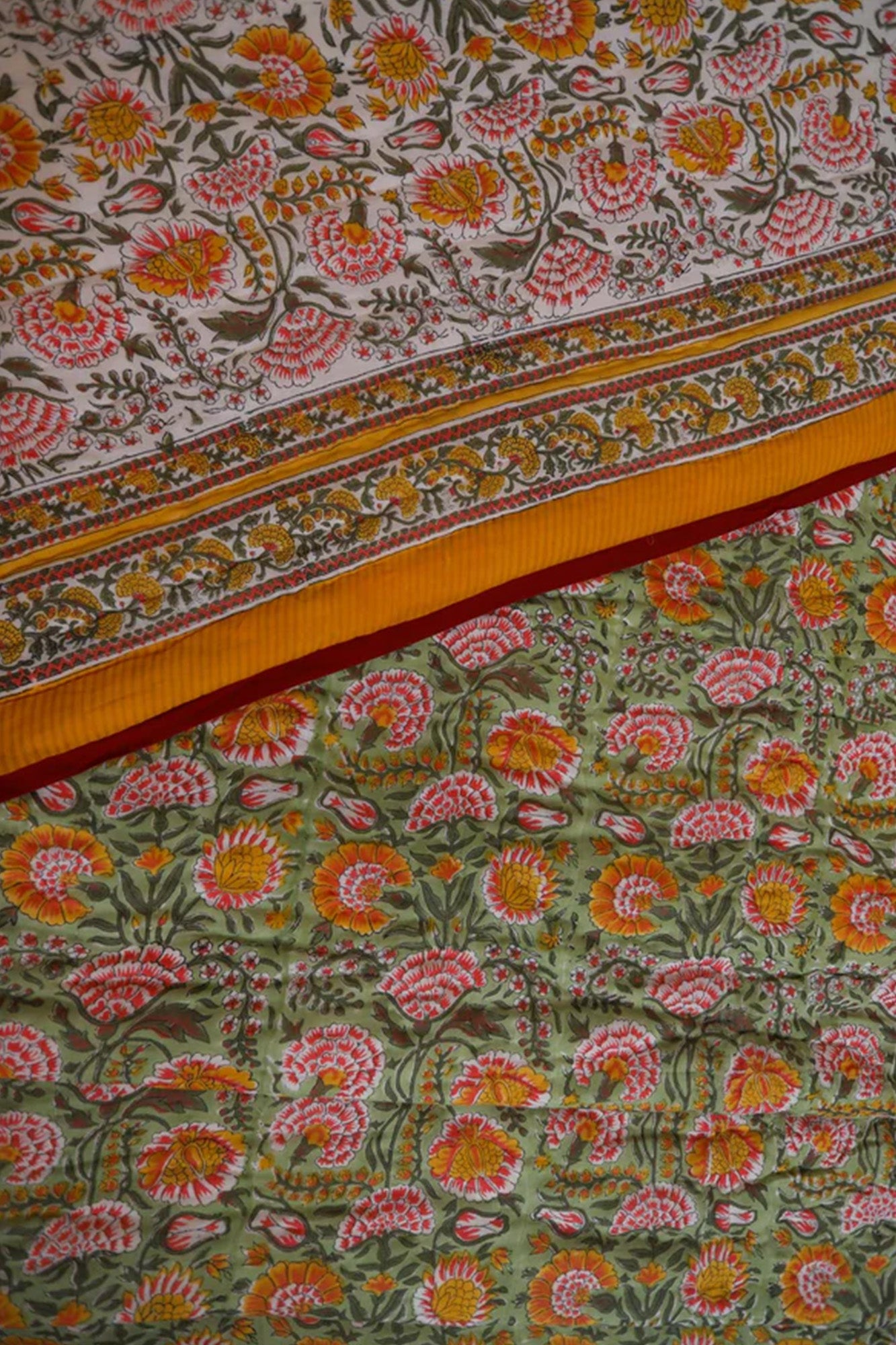 Marigold Yellow Razai