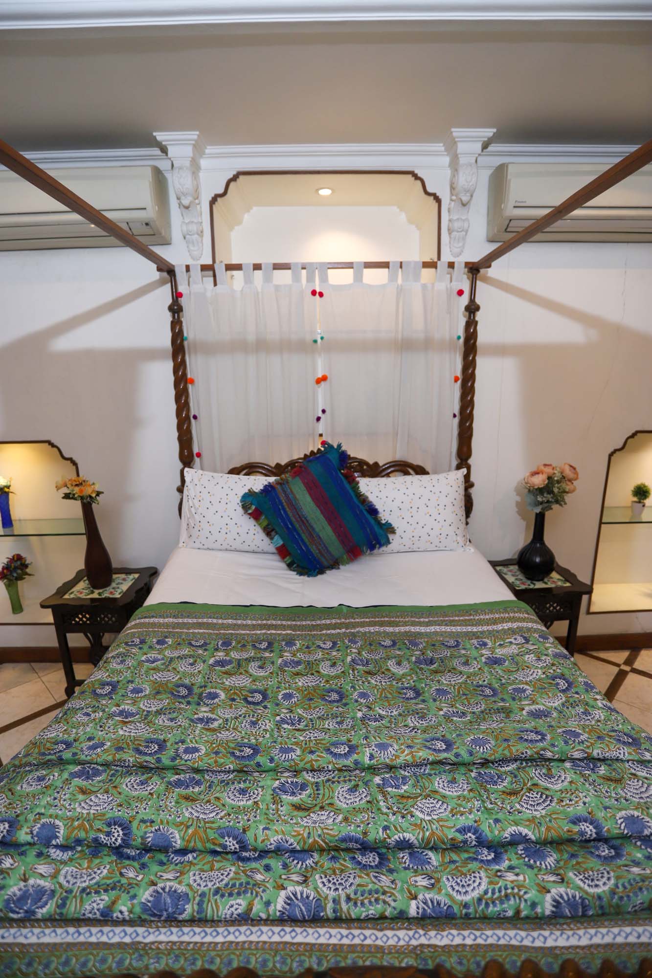 Passionflower Green Razai