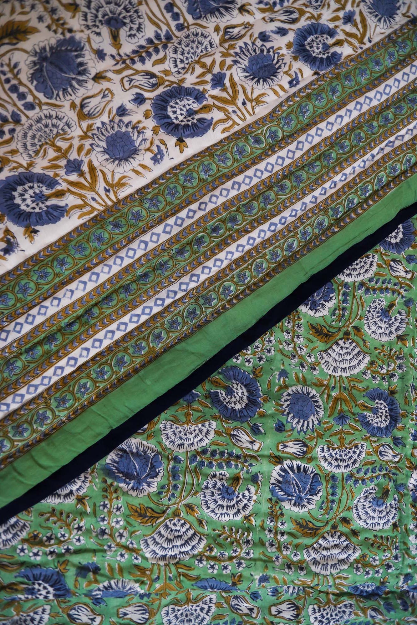 Passionflower Green Razai