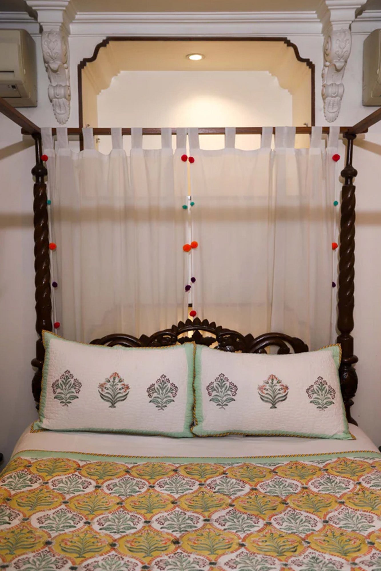 Tuberose Yellow Bedcover