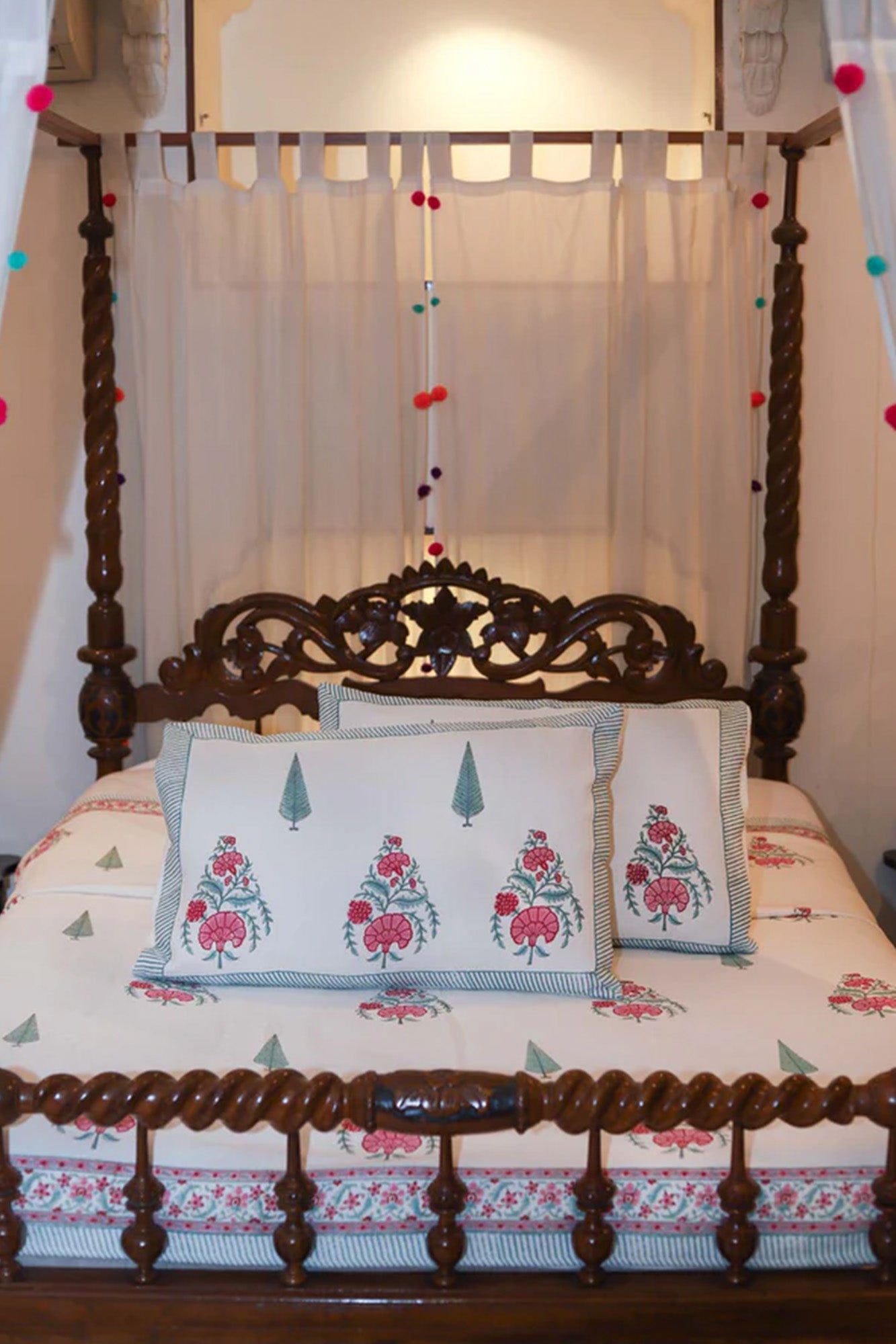 Cherry Blossom Bed Cover