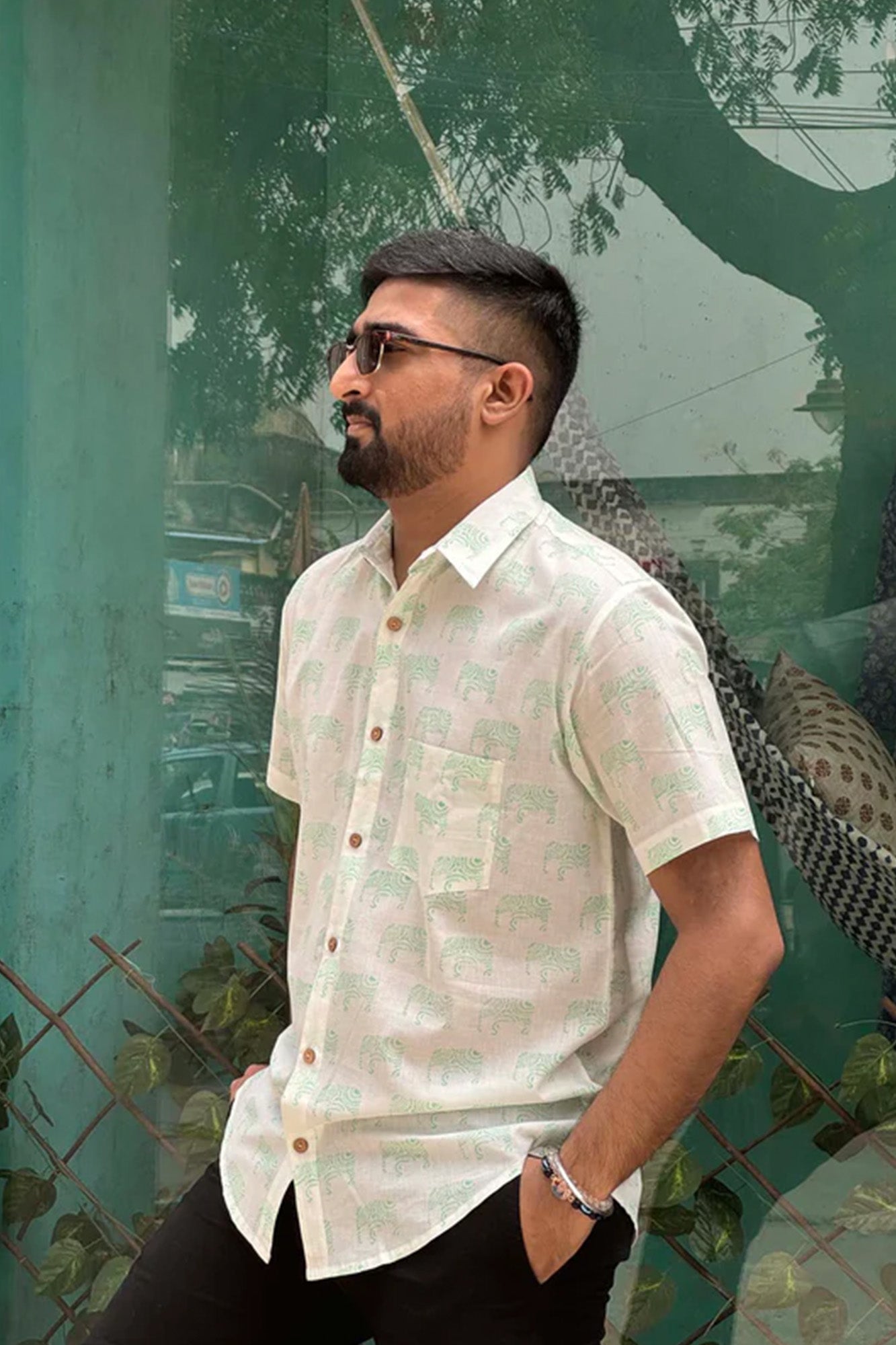 Verdephant Half Sleeve Shirt