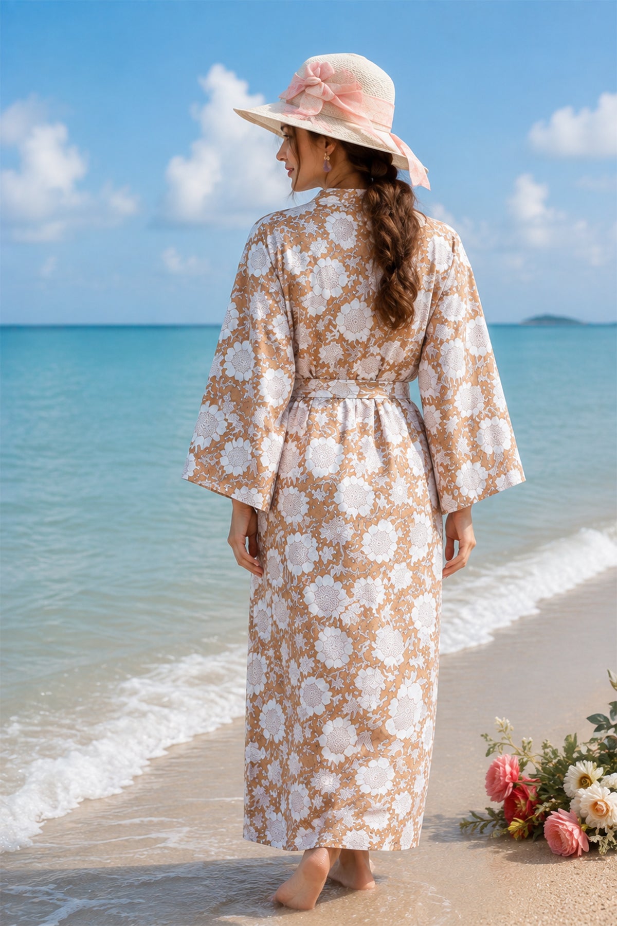 Nature wood Kimono