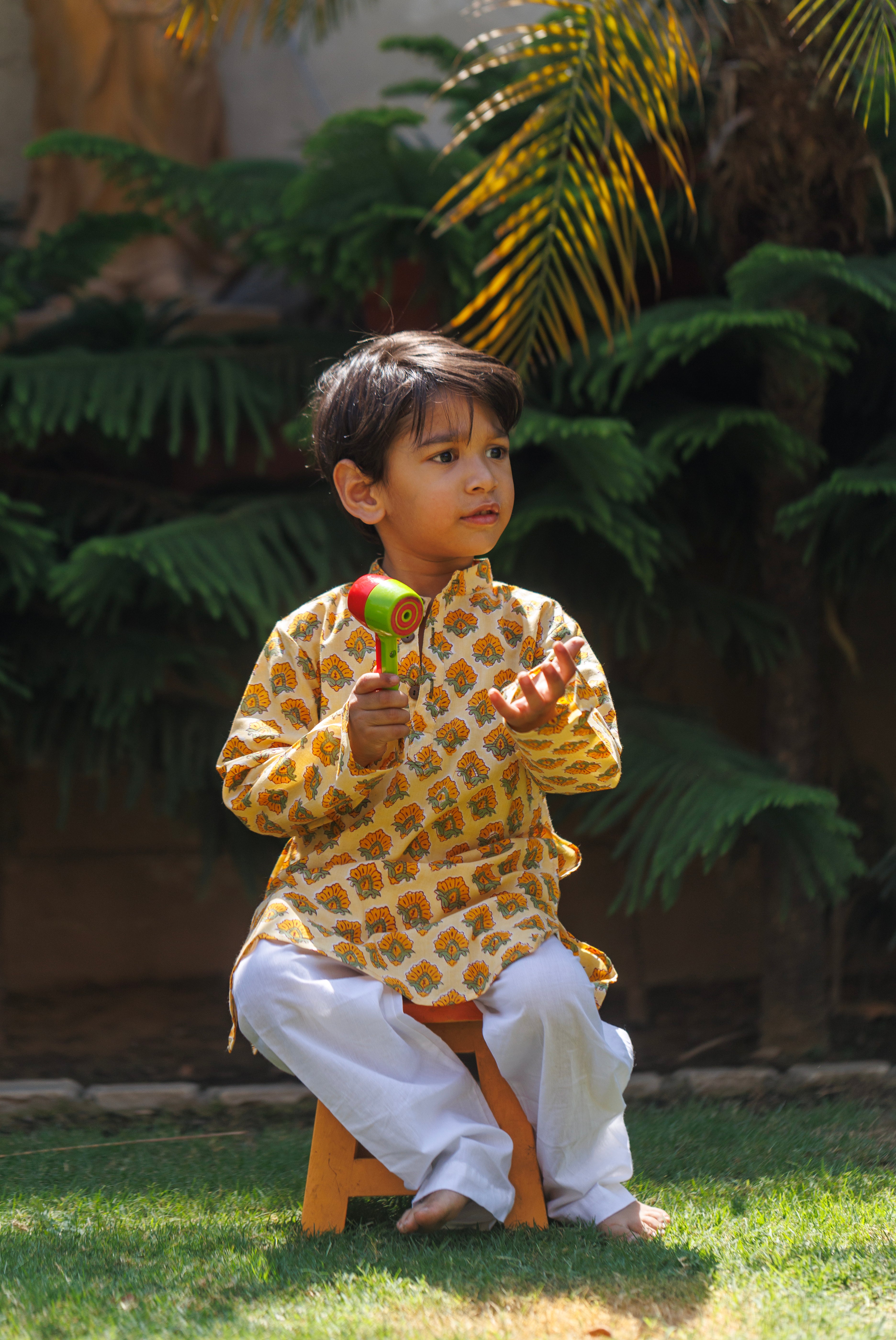 Citrine Soiree Boy Kurta