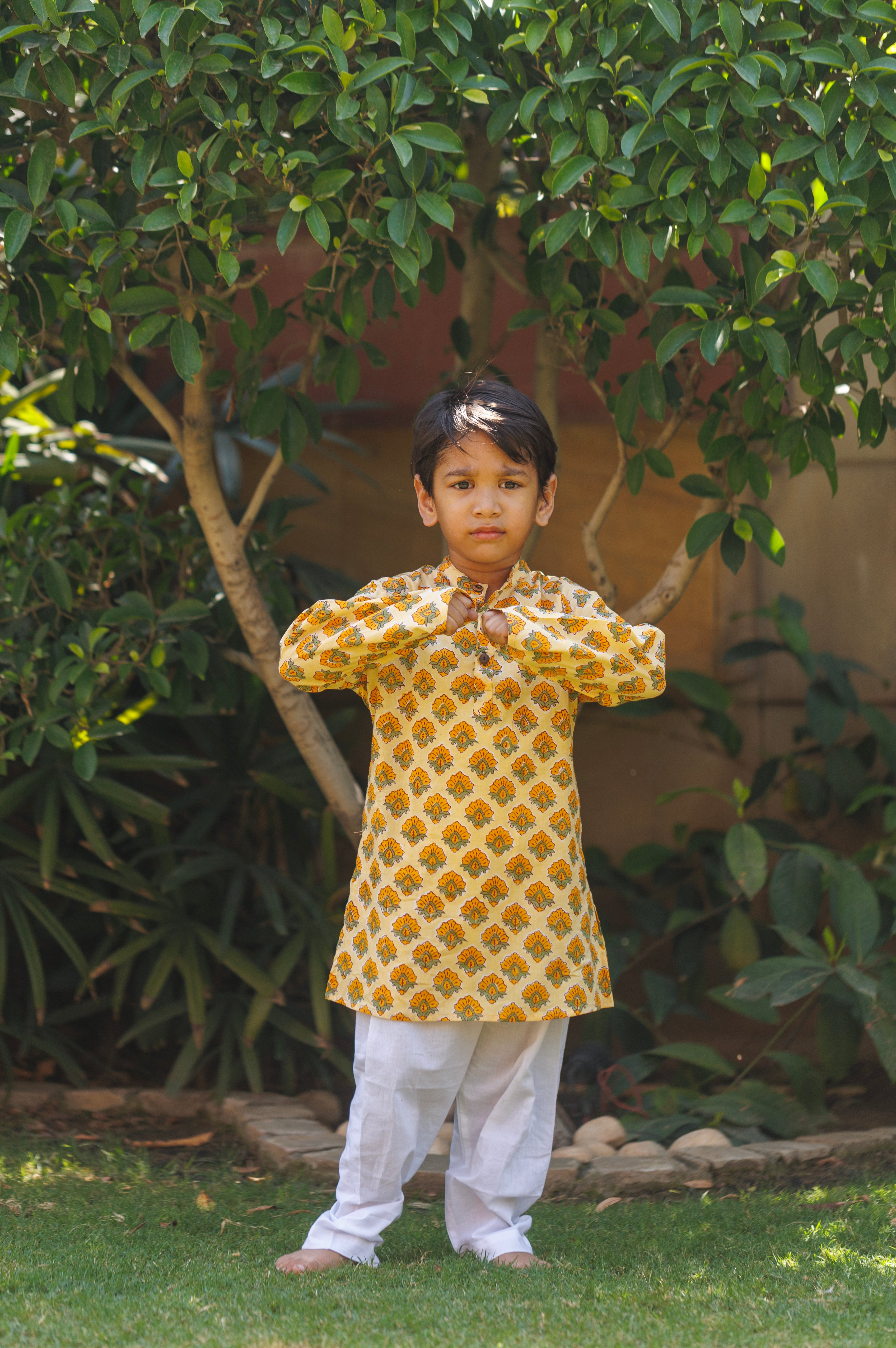 Citrine Soiree Boy Kurta