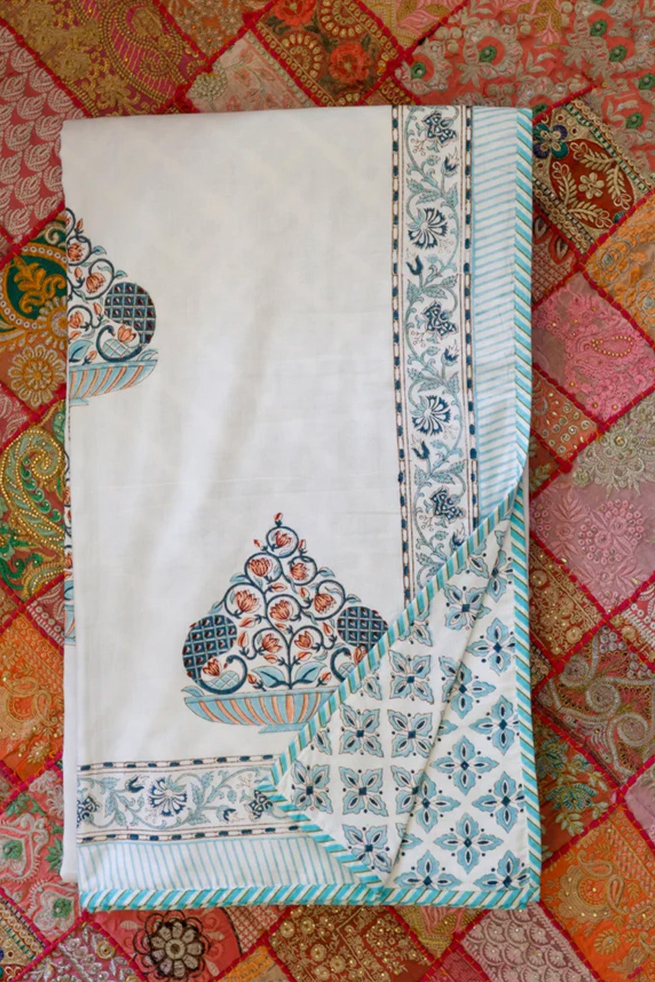 Dohar Falalin Block Printed