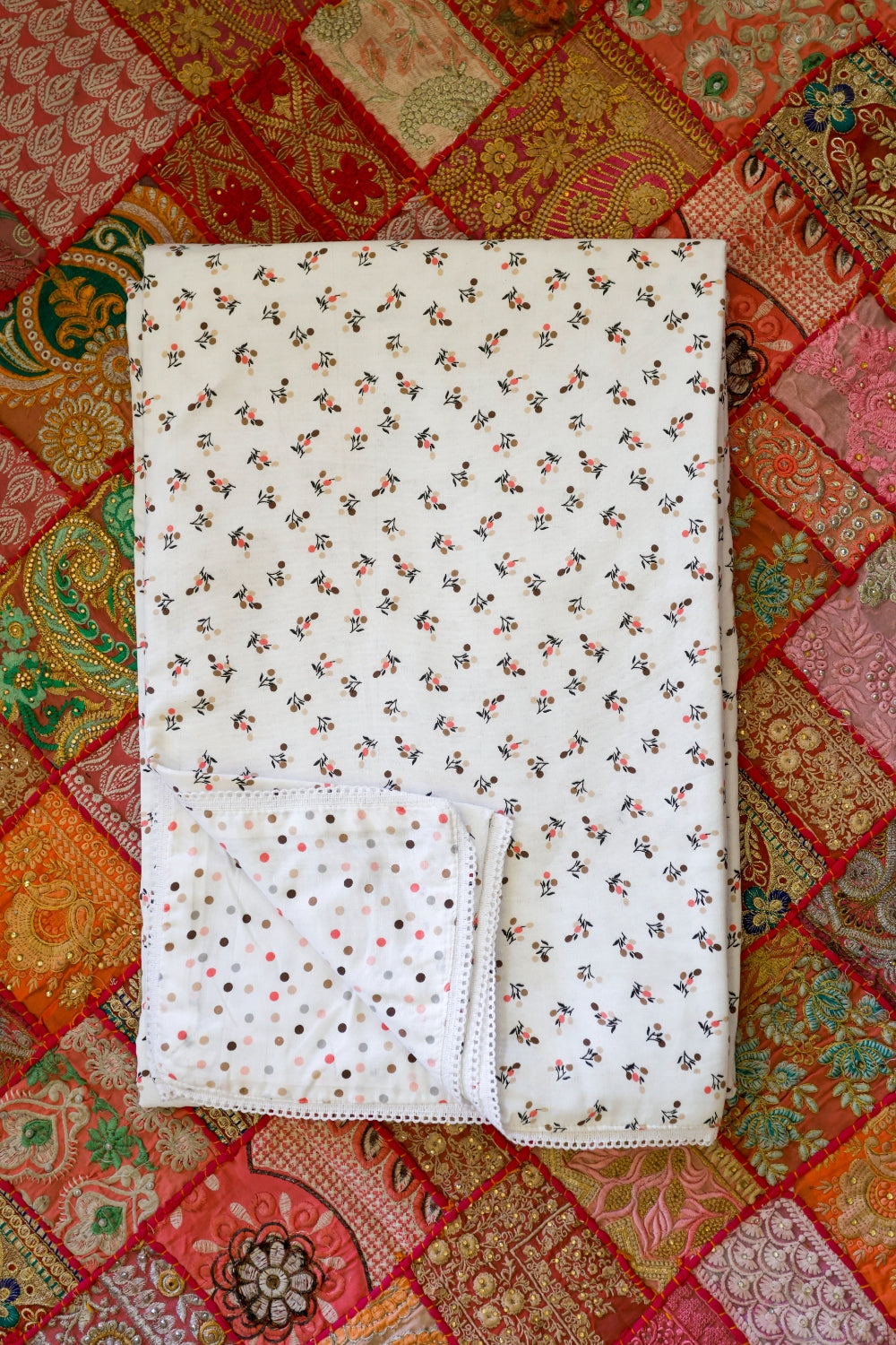 Dohar Crochet Set of 2 Cherry Blossom