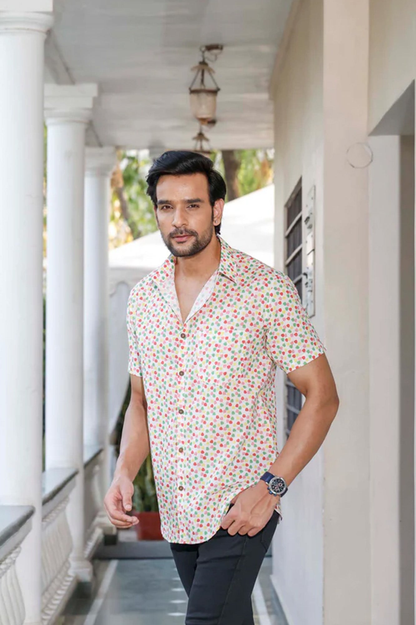 Ice Cream Delight Half Sleeve Shirt