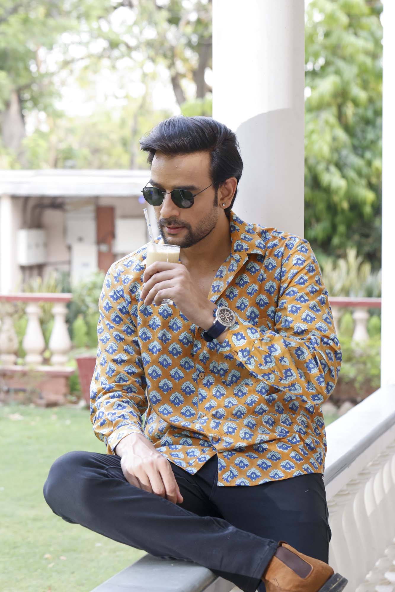 Water Lily Full Sleeve Shirt