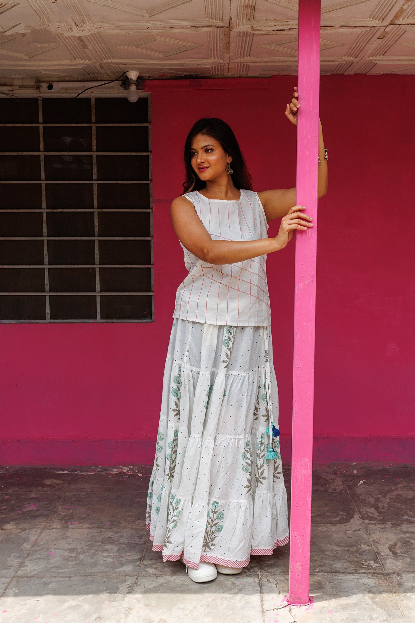 Rozana Tier Skirt
