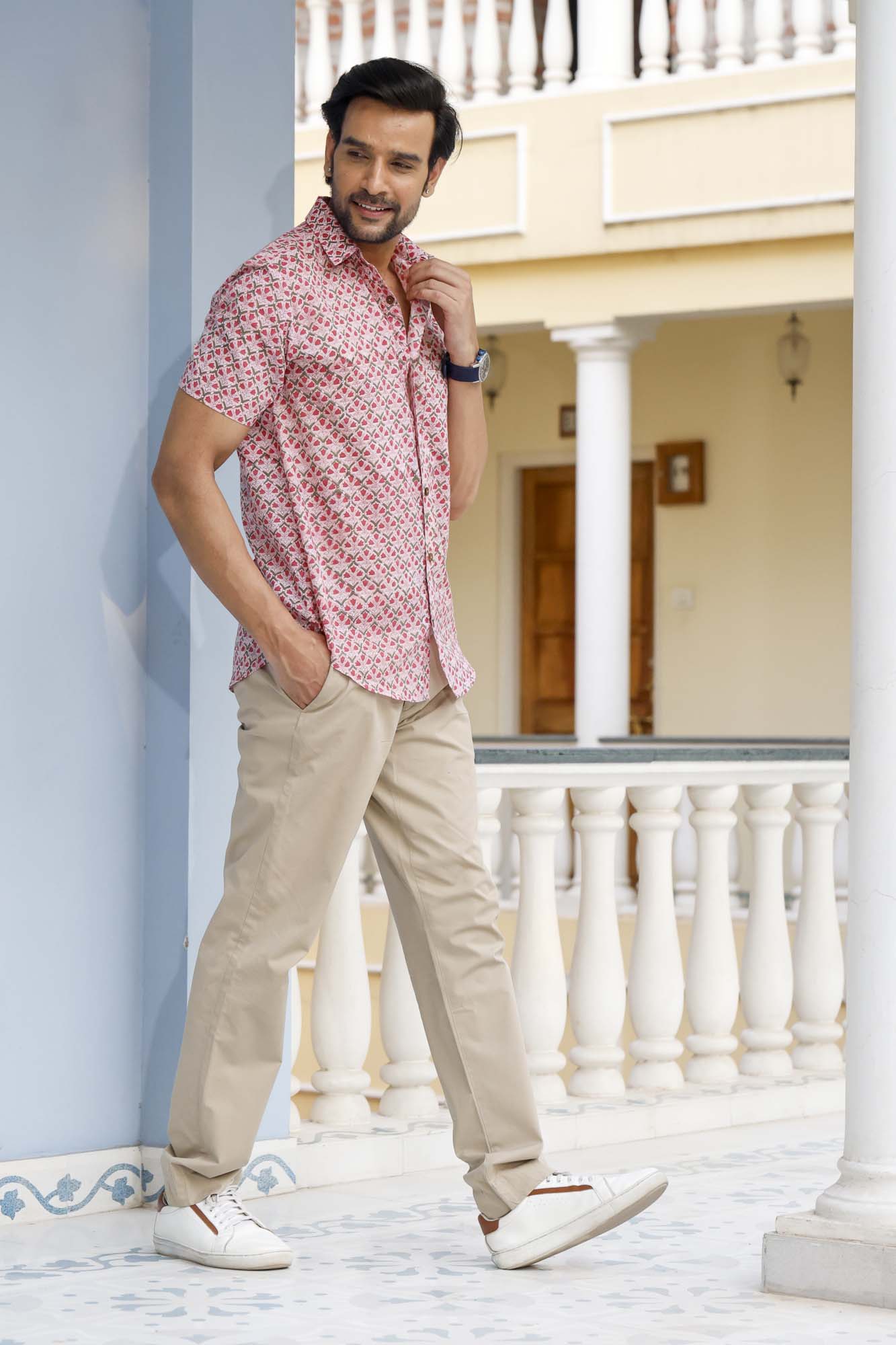 Mehrab Chic Half Sleeve Shirt