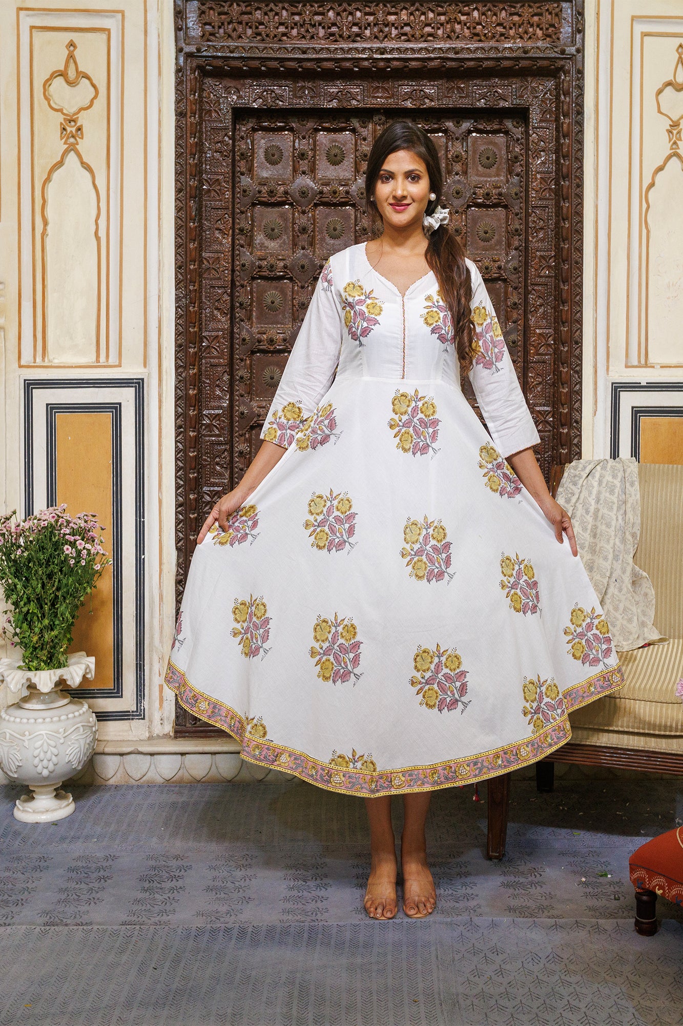 Gul- E-Jaipur Dress