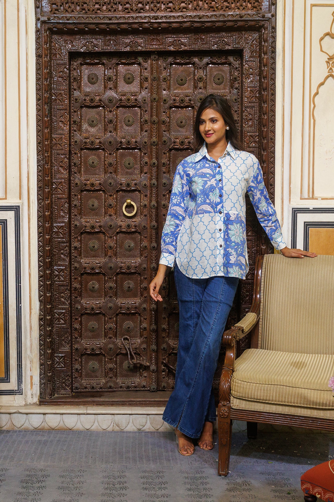 Neela Patch Shirt