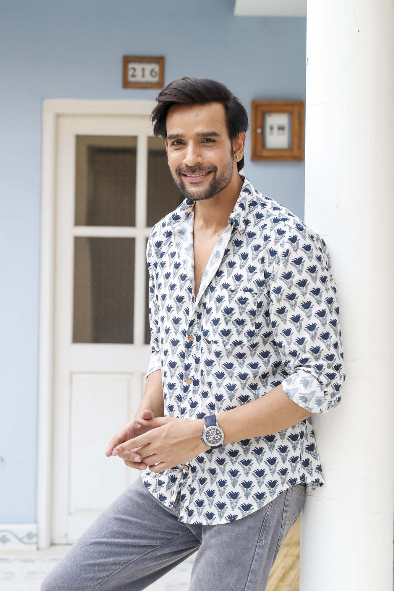 Milano Motifs Full Sleeve Shirt