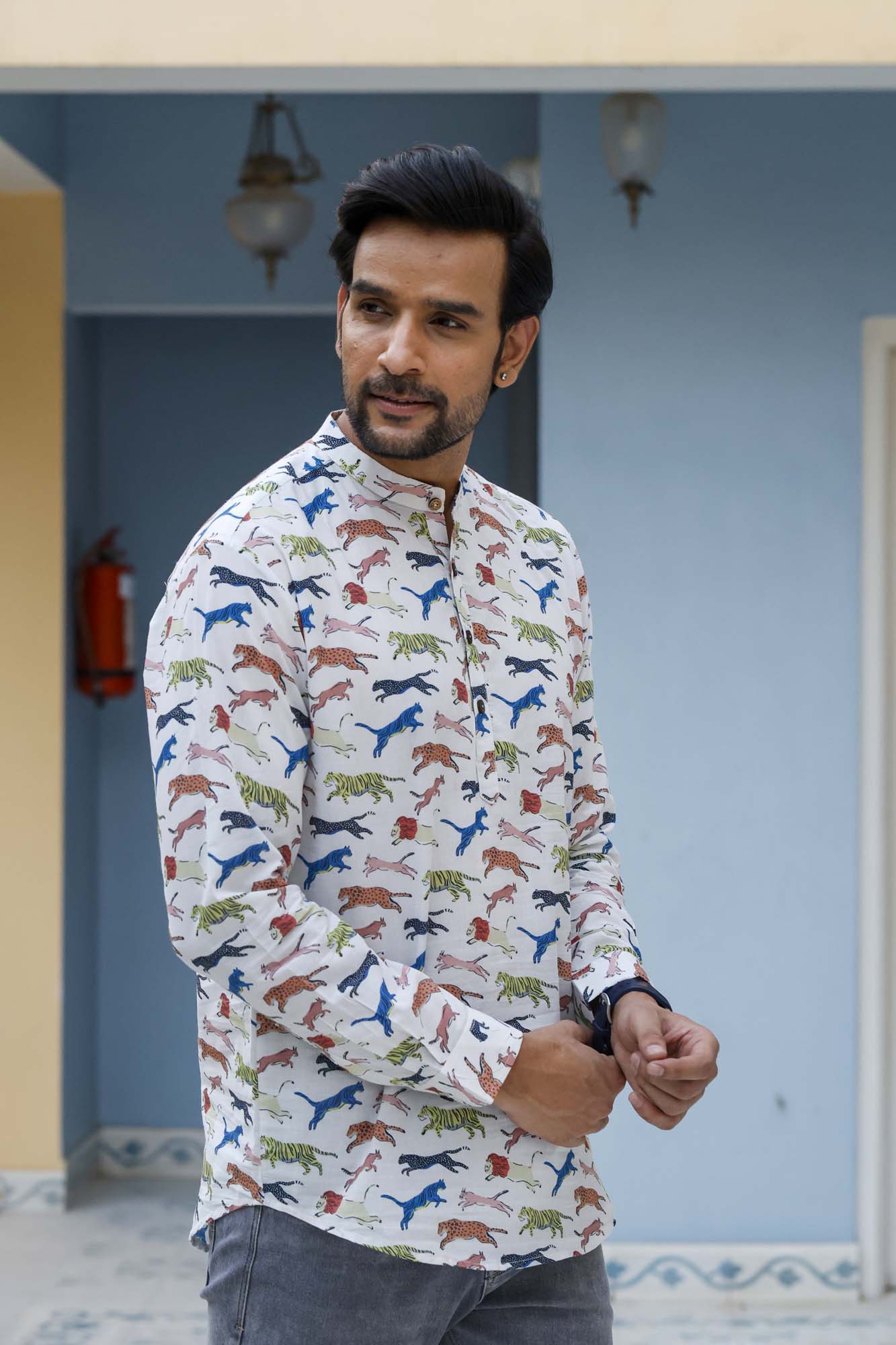 Rainbow Hunter Full Sleeve Shirt