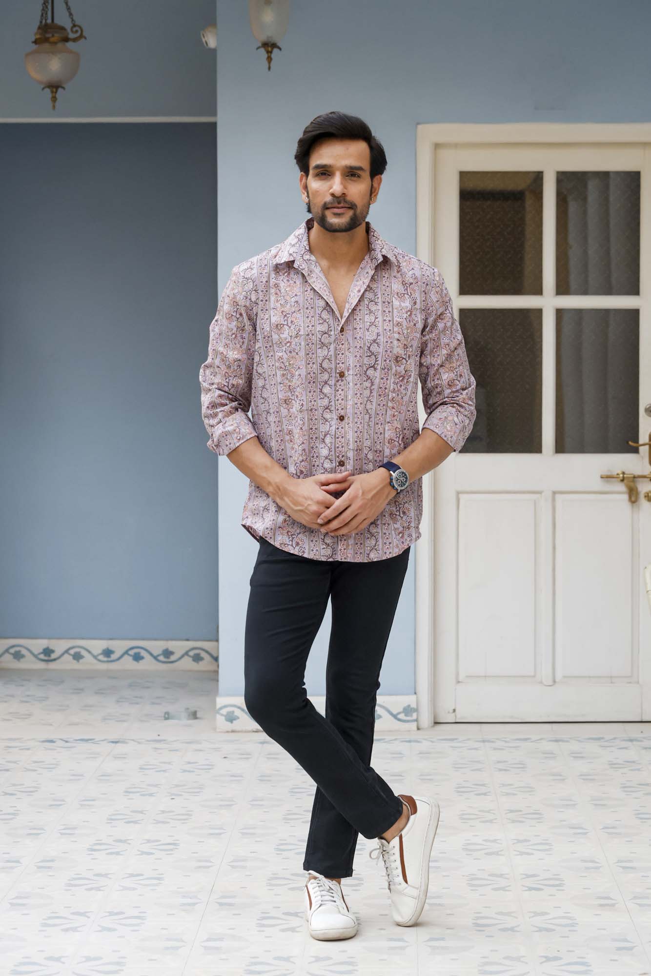 Mulberry Motifs Full Sleeve Shirt