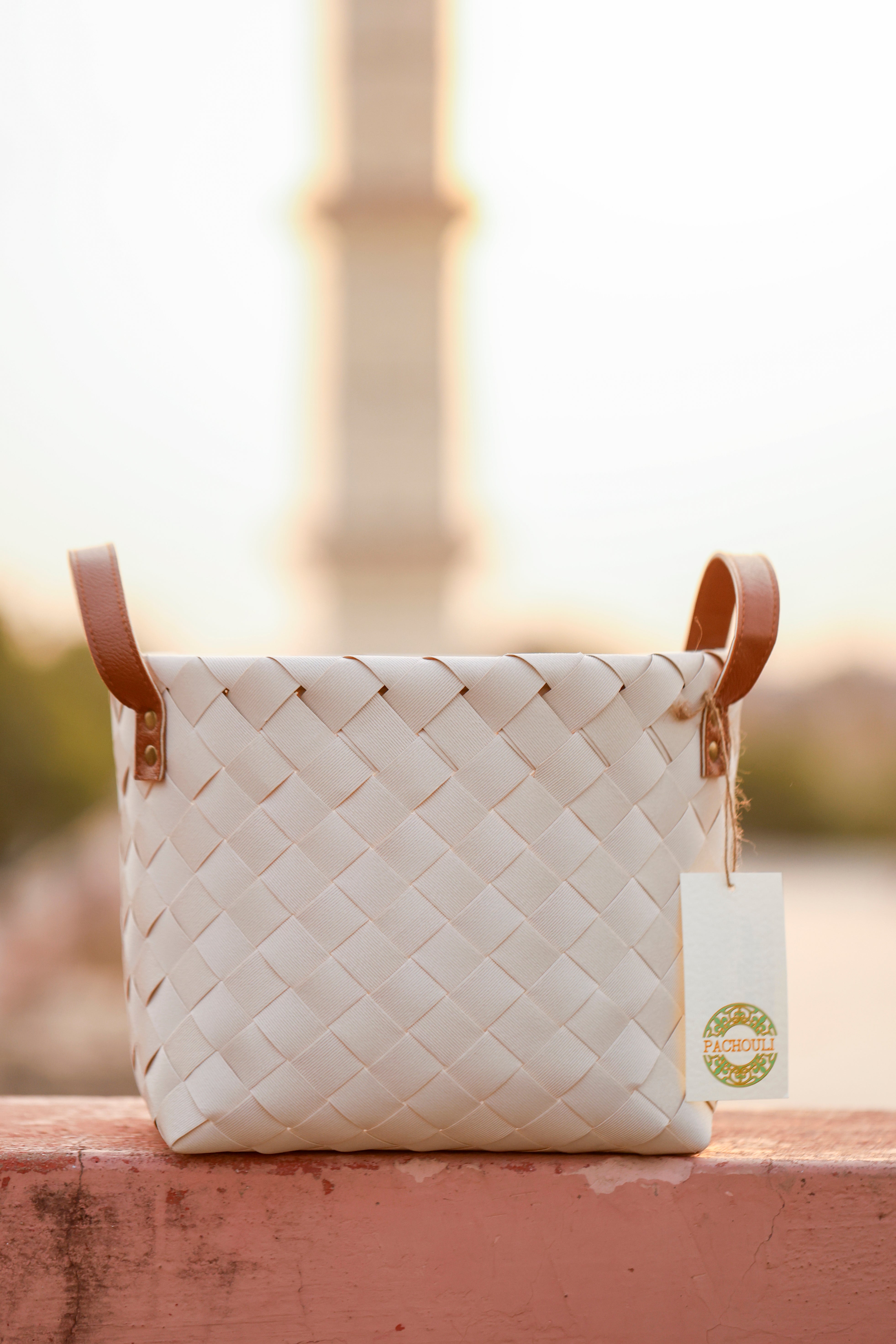 Basket Handmade Twill Weave