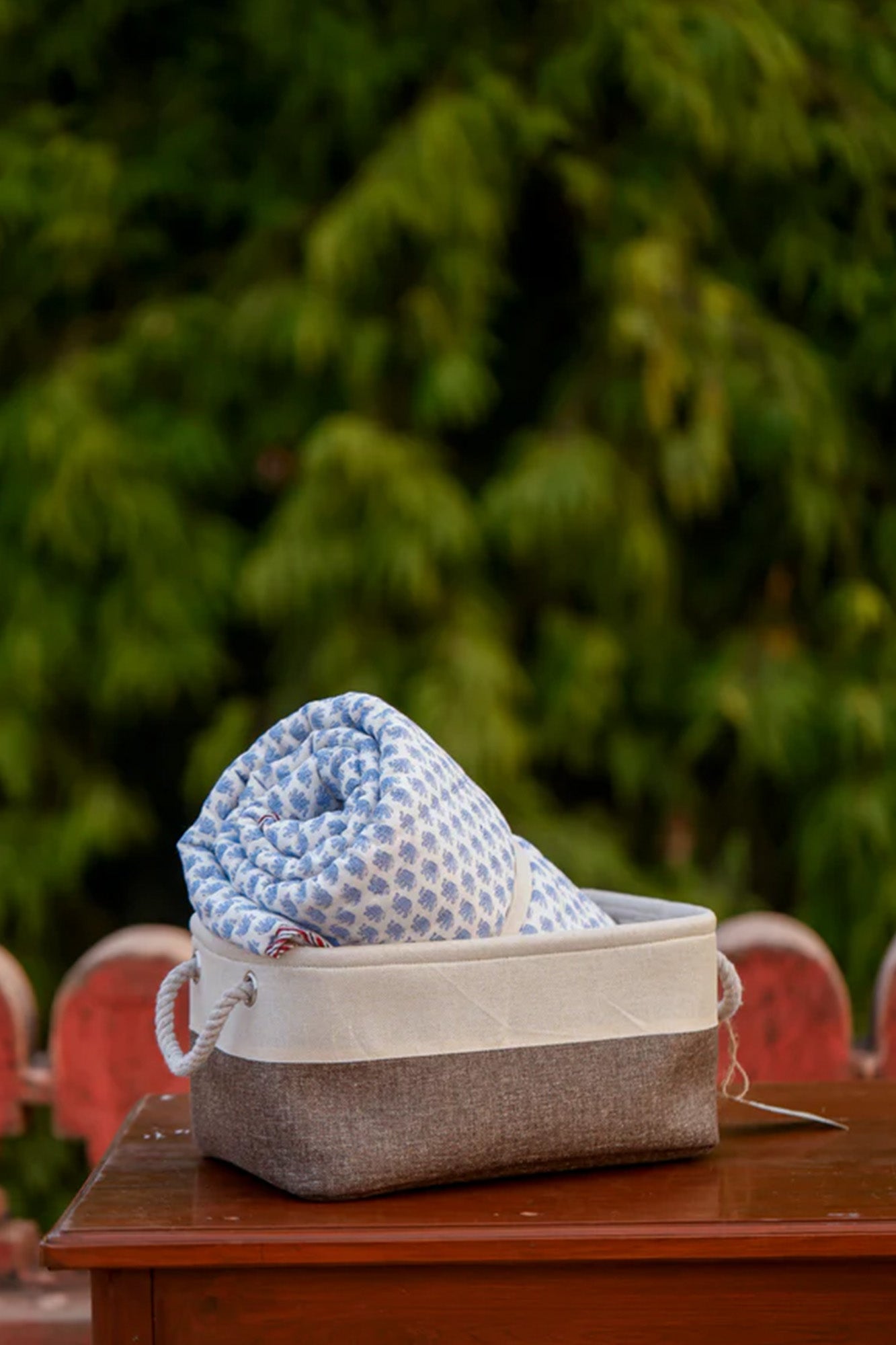 Basket Jute Shaded