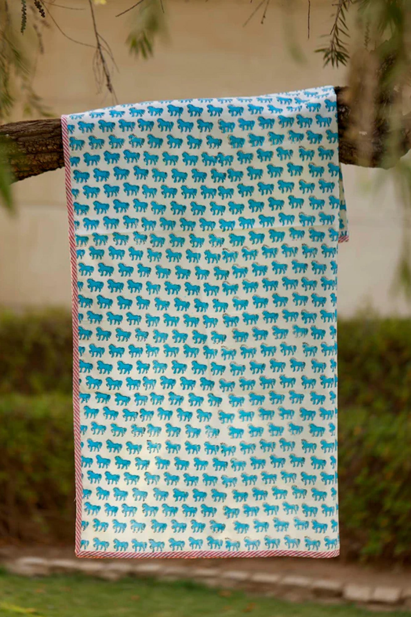 Horse Blue Kids Dohar