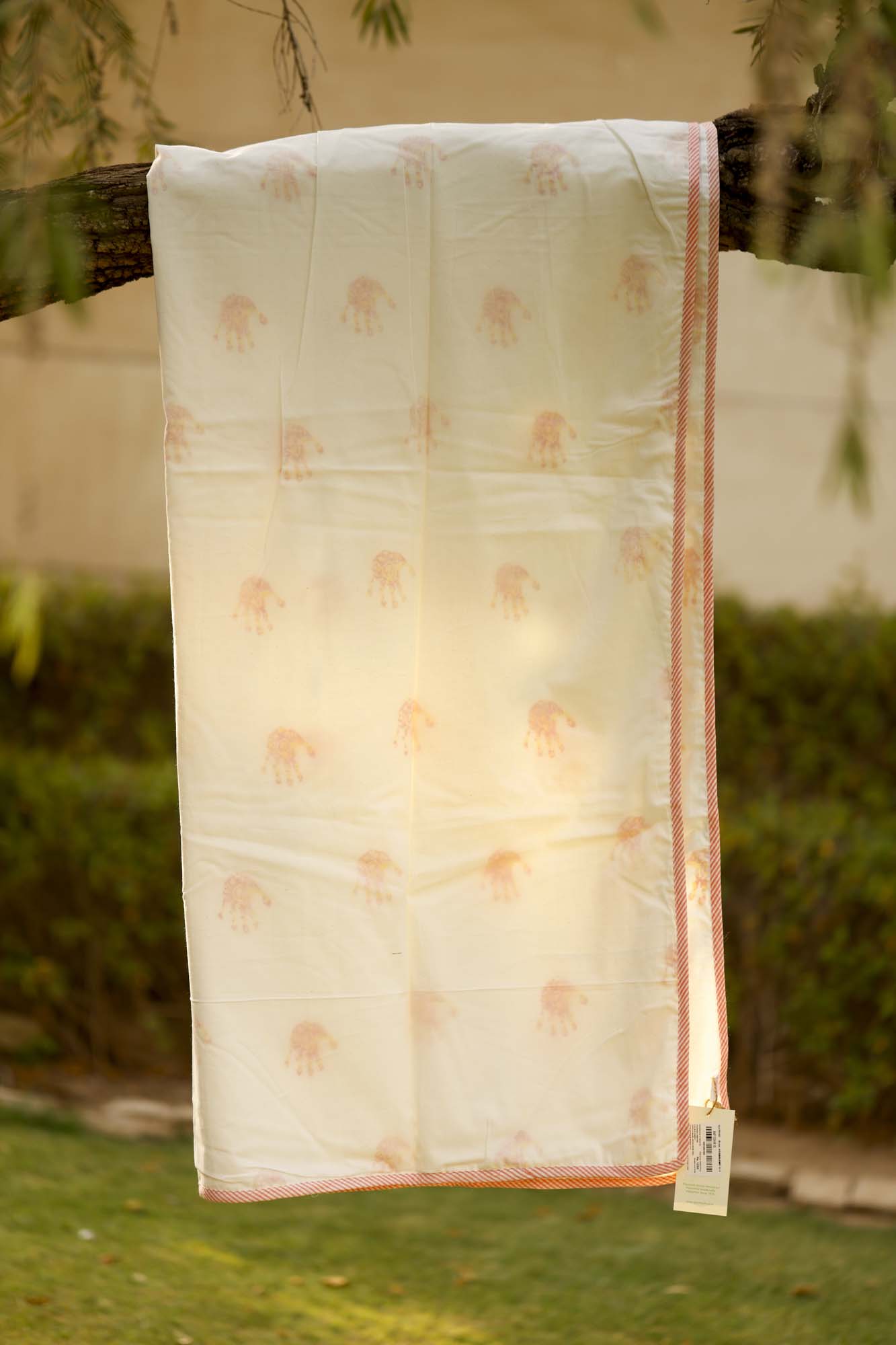 Hand Yellow 3D Kids Dohar