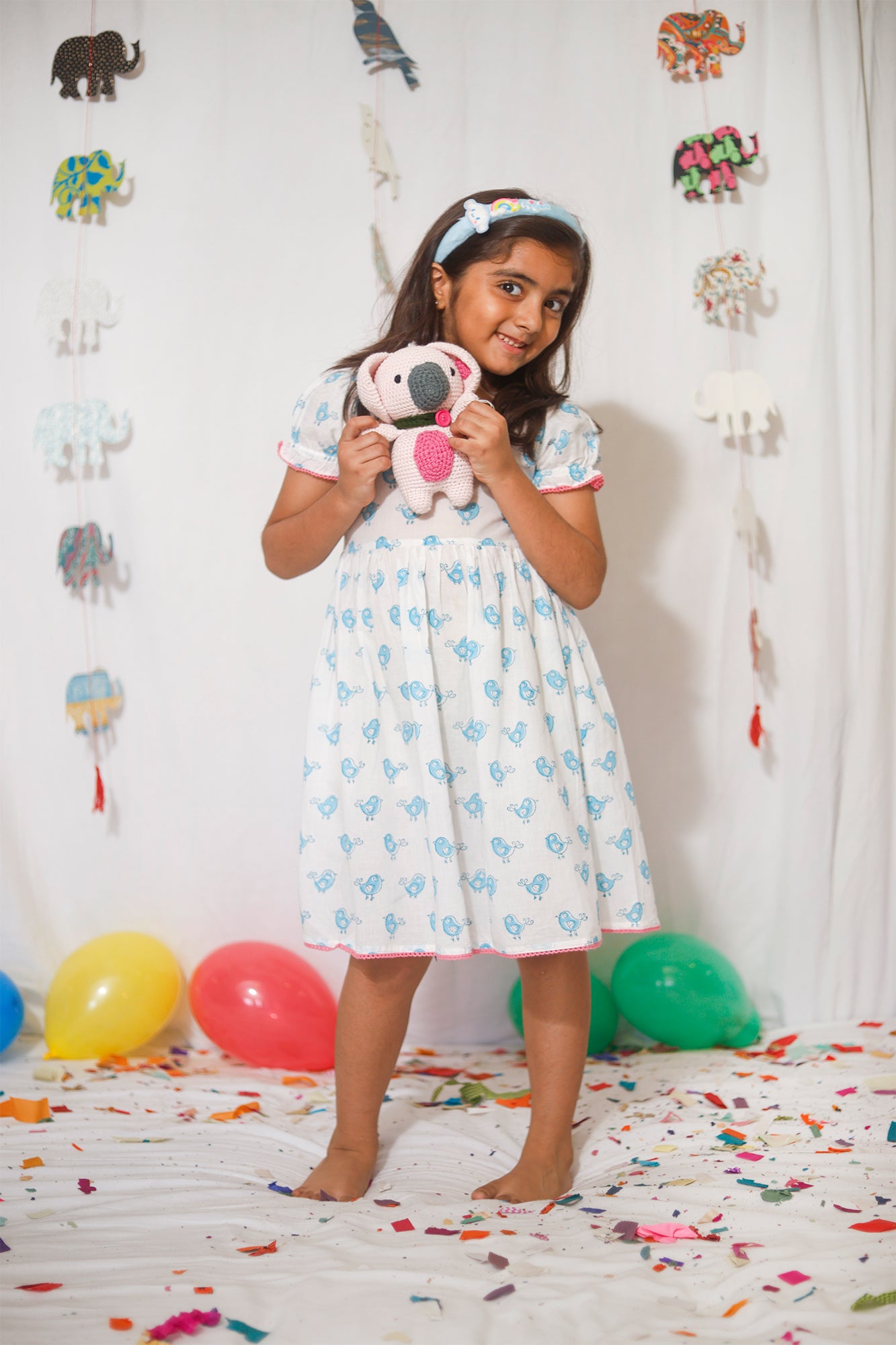 Blue Bird Frock