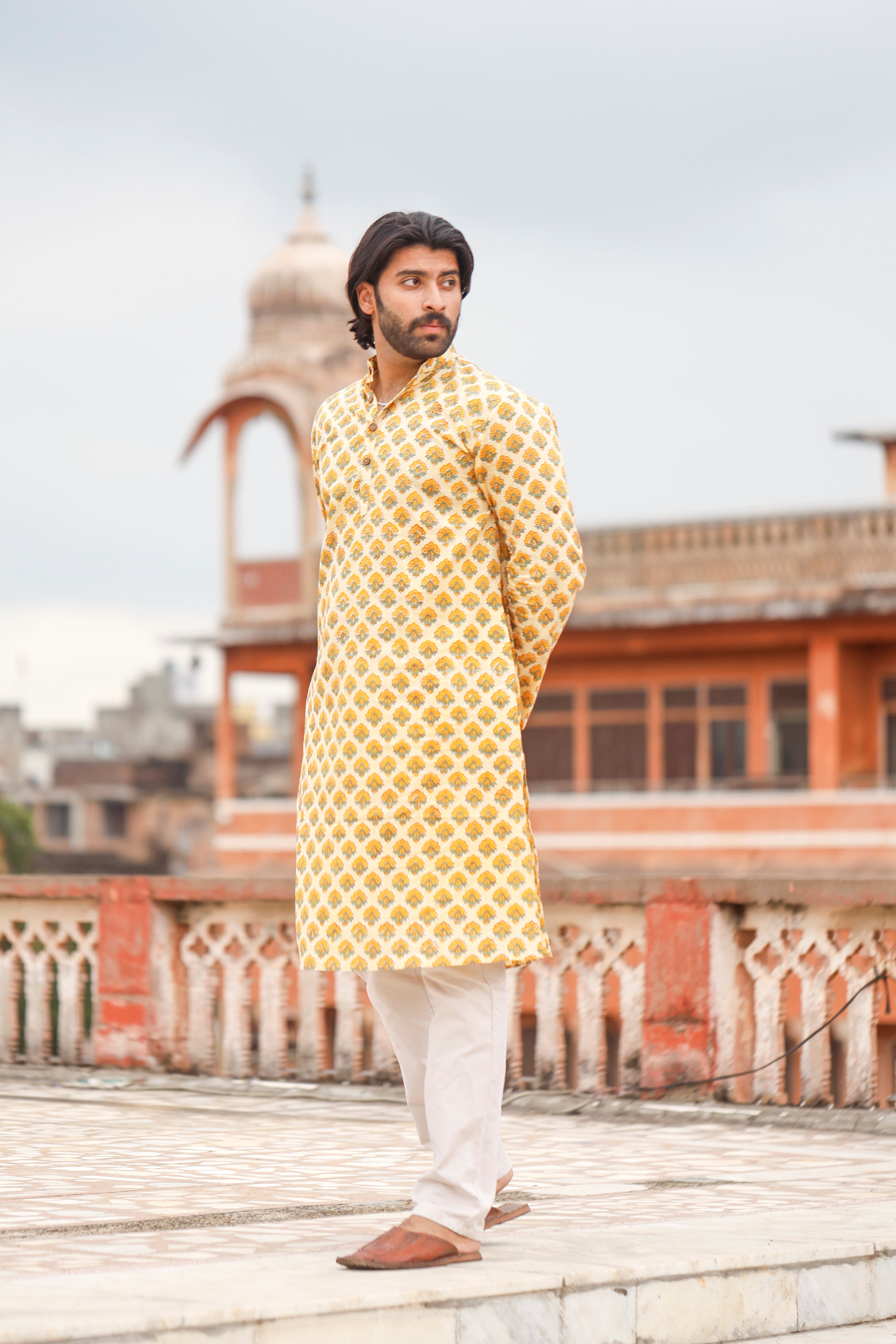 Citrine Soiree Long Kurta