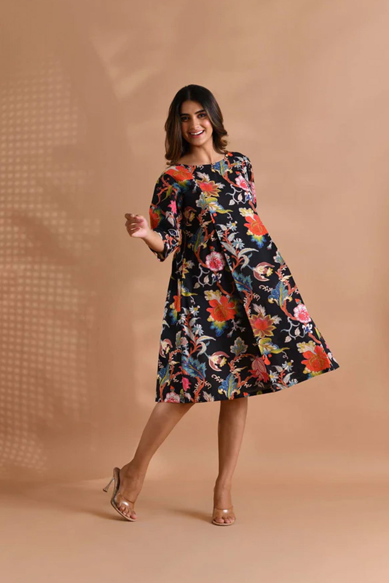 Dress Short Women "Chandini" Black