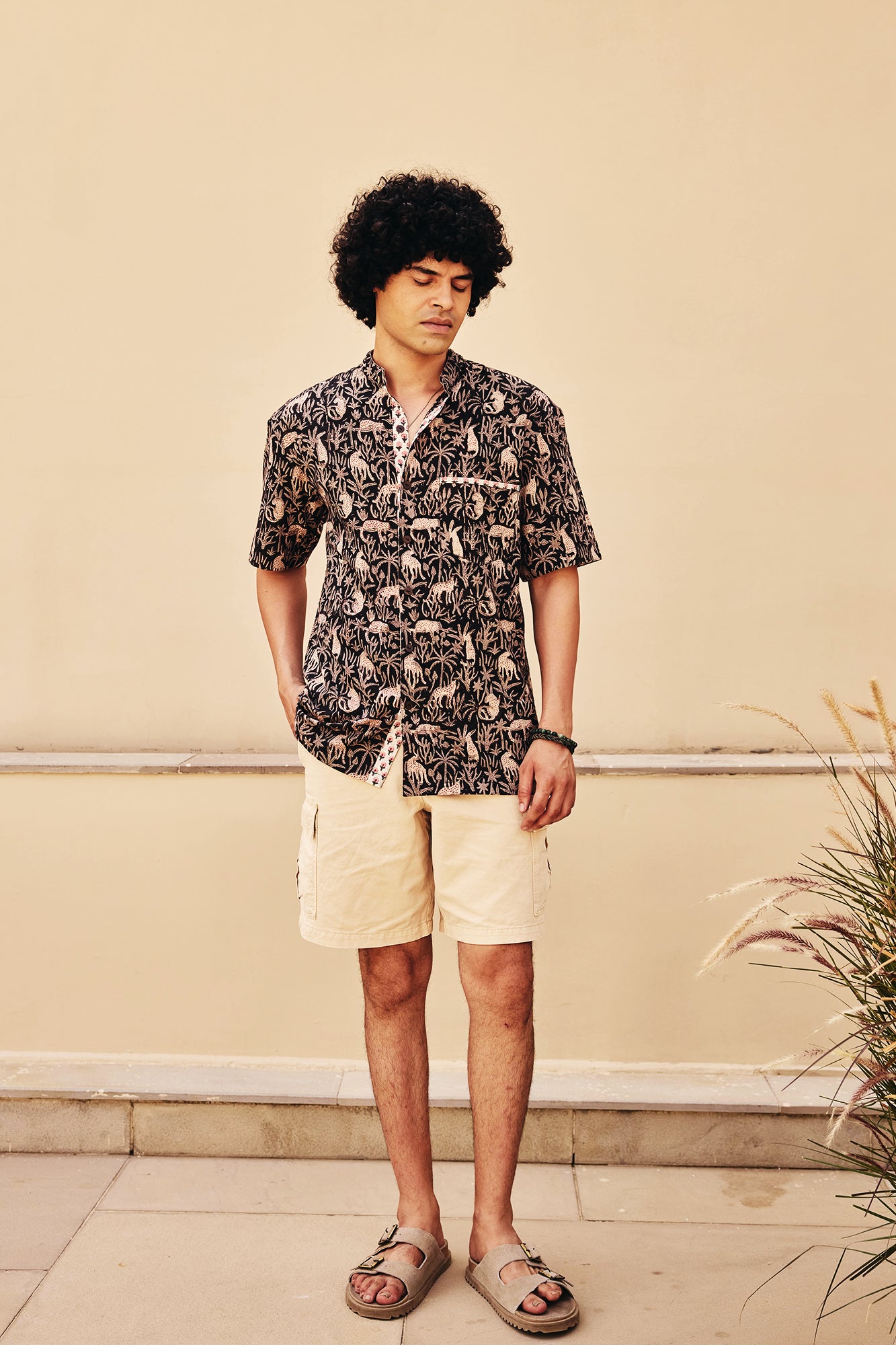 Heritage Hunt Black Half Sleeve Shirt