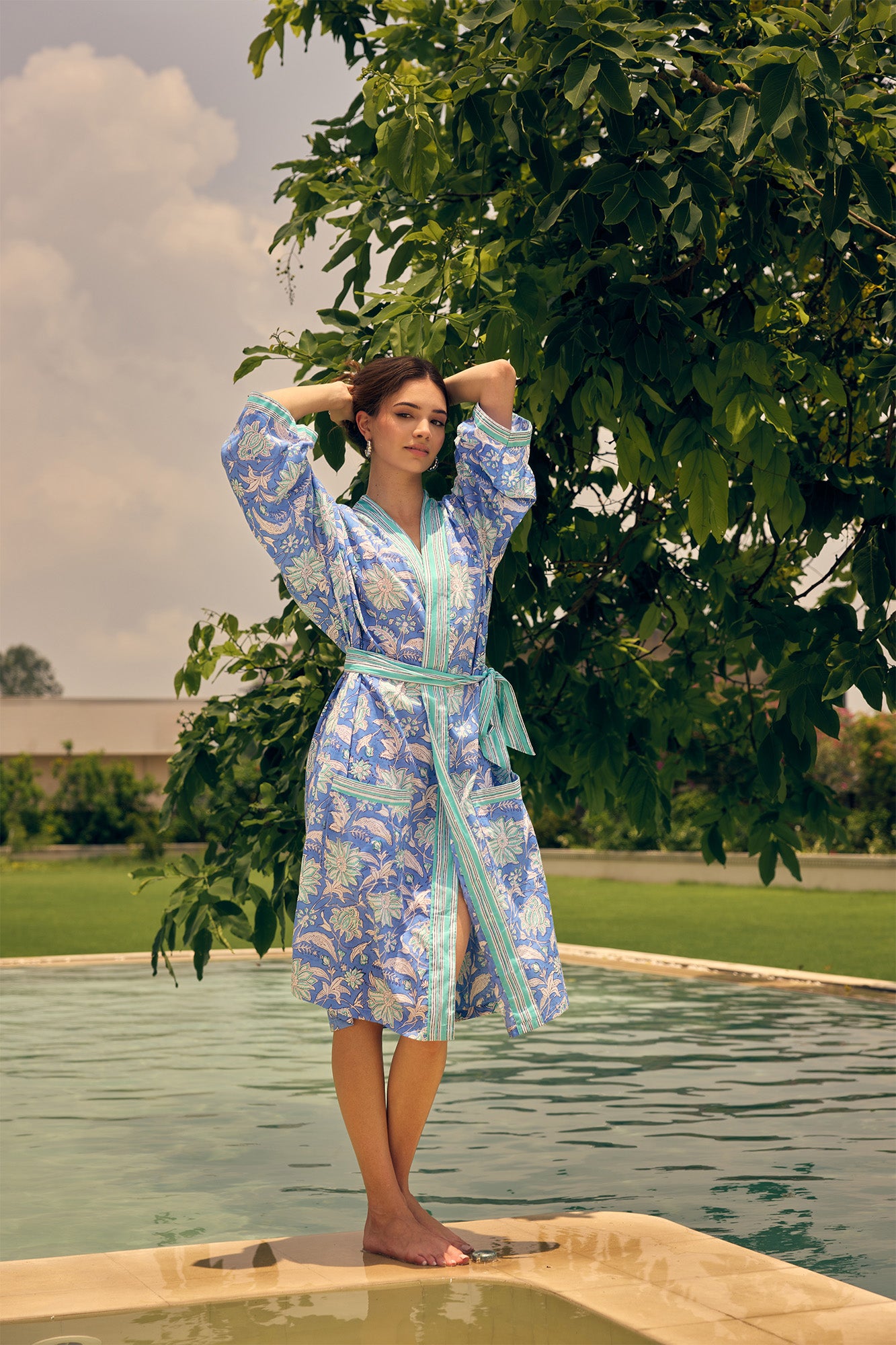 Aqua Harmony Bathrobe