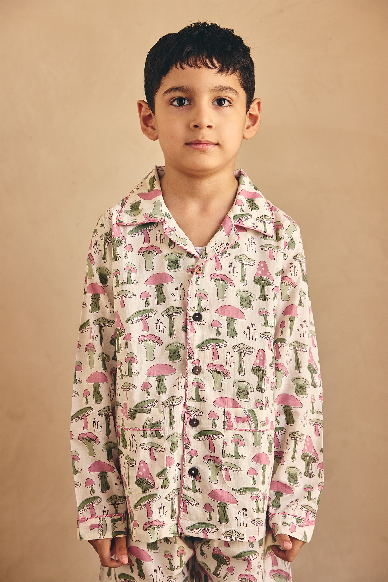 Magic Mashroom Kids Night Suit