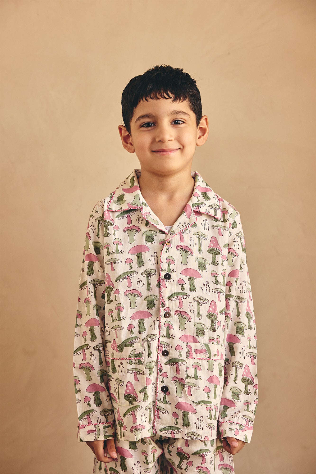 Magic Mashroom Kids Night Suit