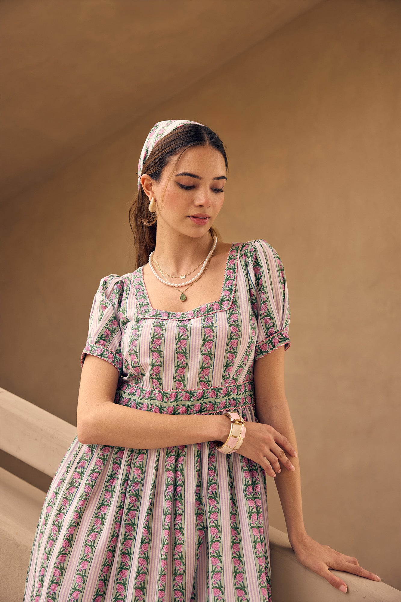 Roma Frill Dress