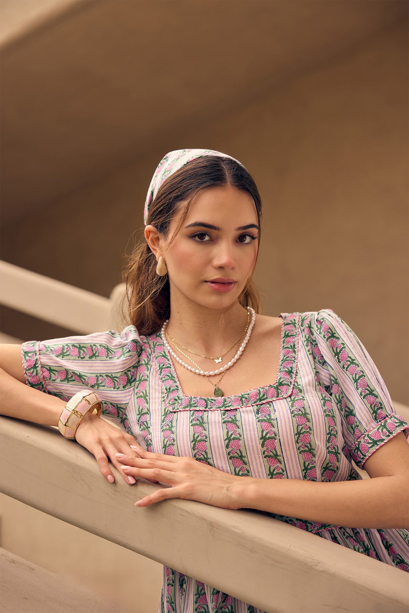 Roma Frill Dress