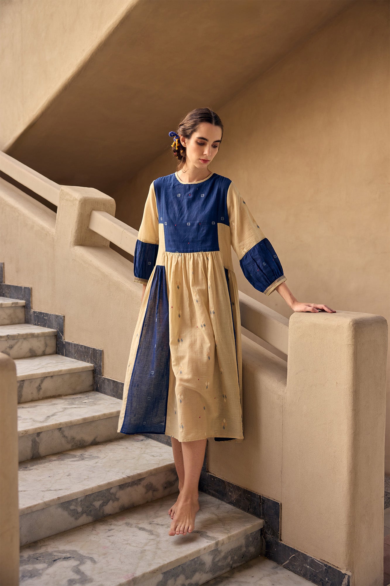 Sukoon Indigo Saanjh Kurta