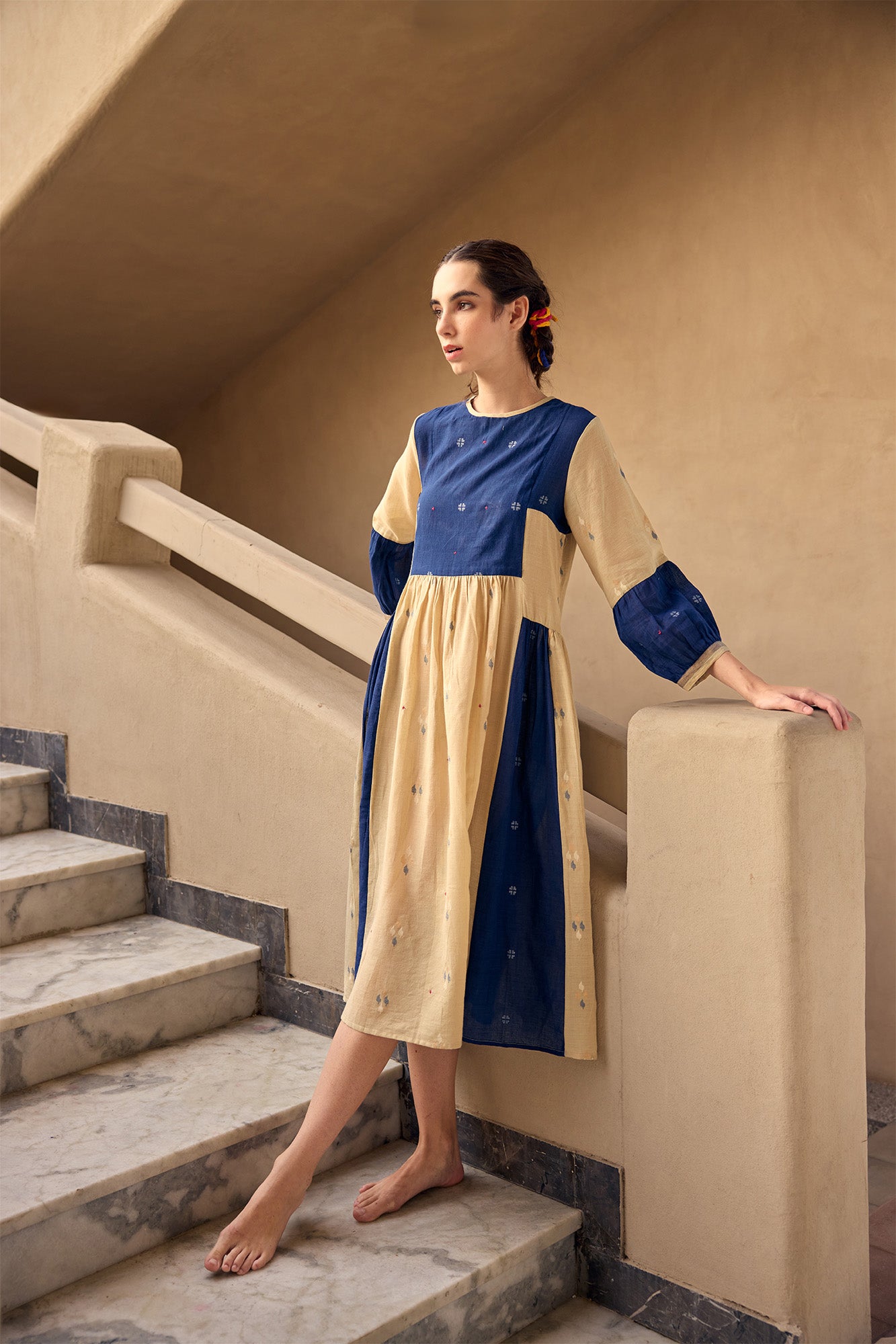 Sukoon Indigo Saanjh Kurta