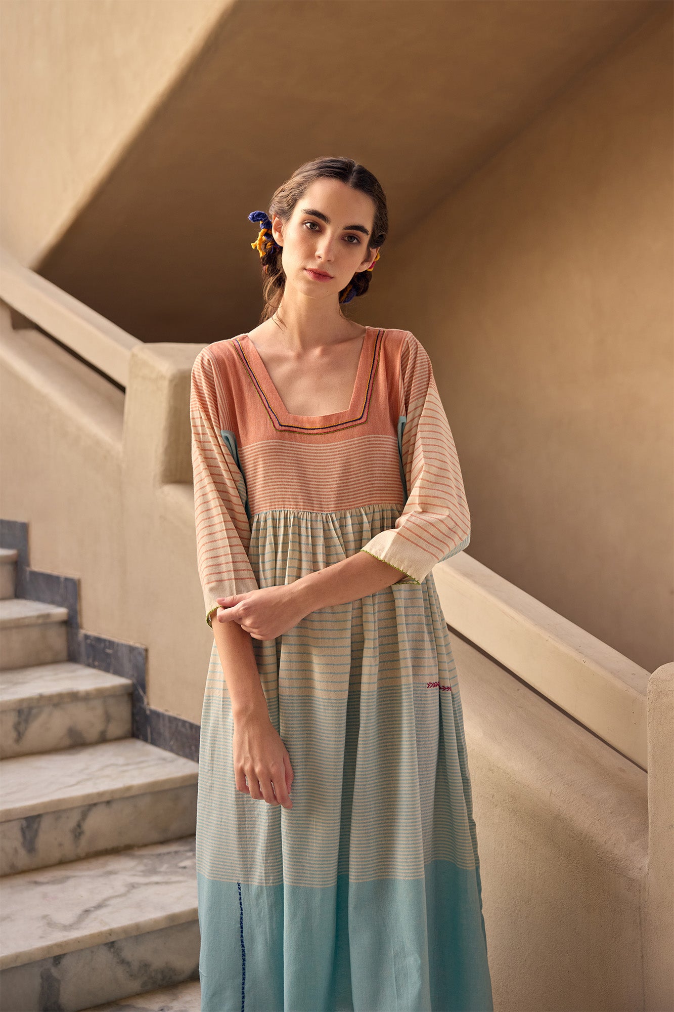 Nomad Still Lines Dress