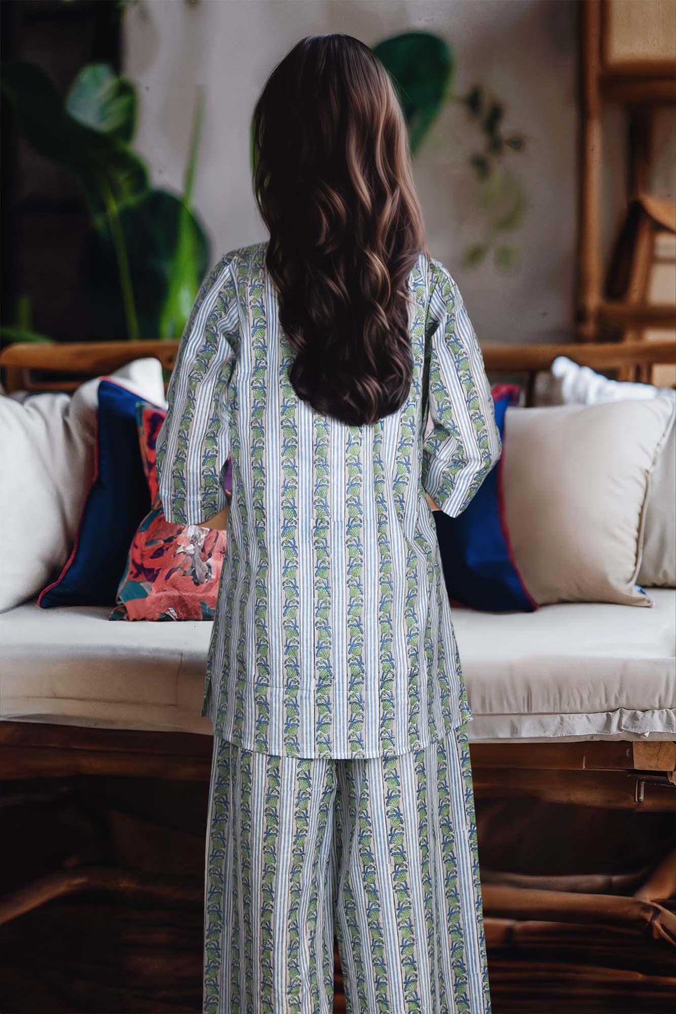 Indigo Dreams Pajama Set