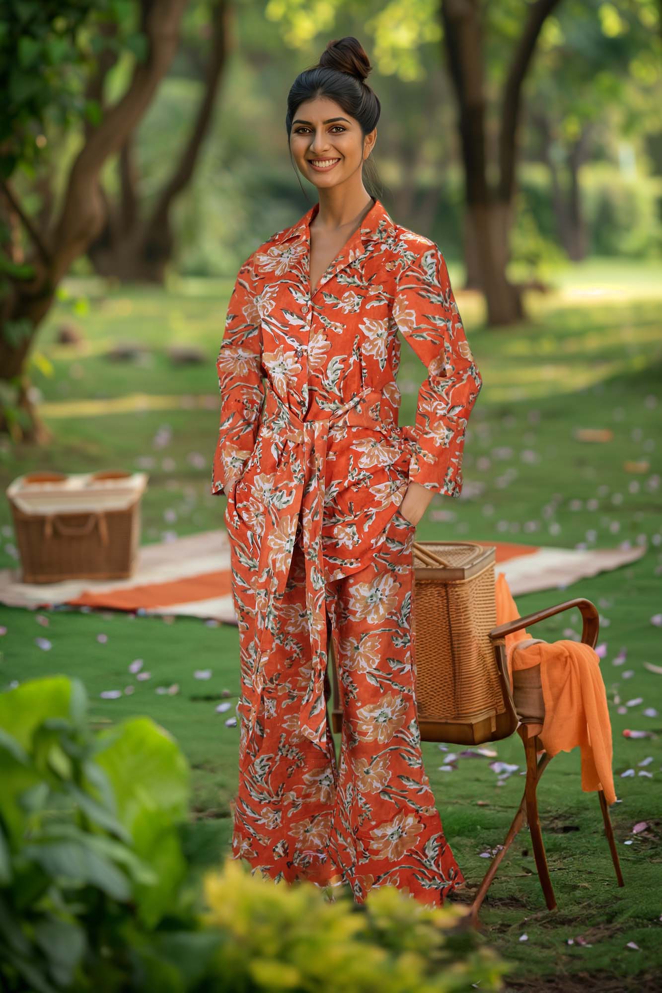 The Mango Mimosa Blazer Set